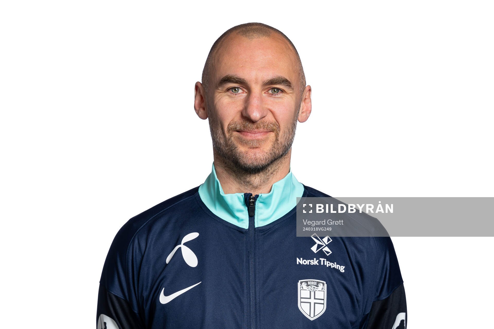 Sigurd Ertsås, kit manager of the Norwegian national