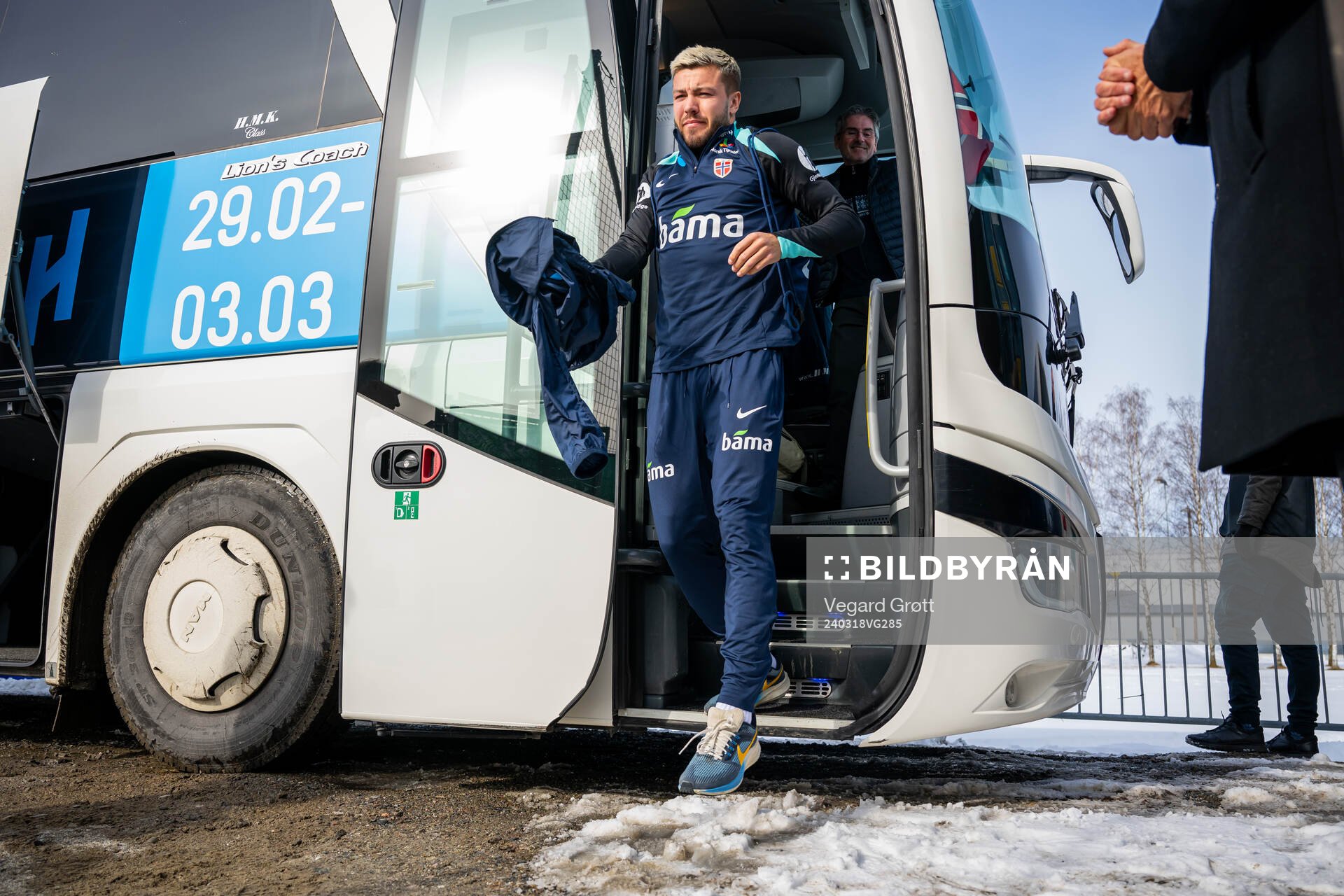 Fredrik André Bjørkan of the Norwegian national football