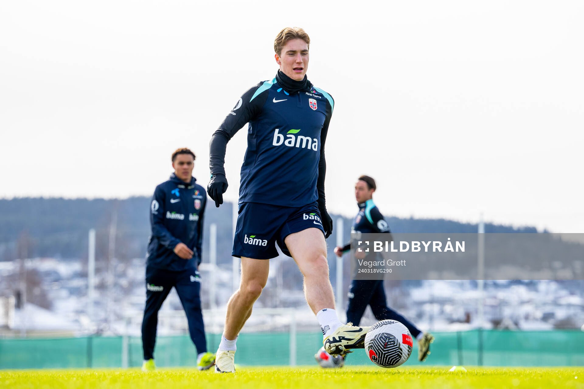 Kristian Thorstvedt of the Norwegian national football team