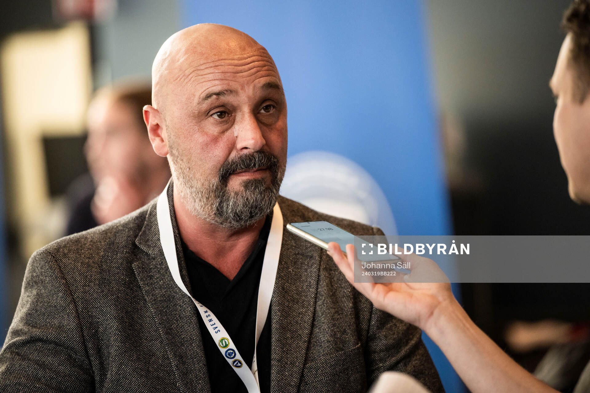 Bosko Orovic, Utsikten, under superettans upptaktsträff den 19 mars 2024 i Stockholm. 