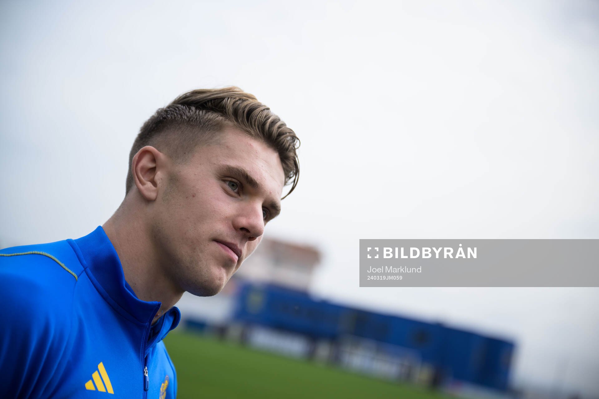 Viktor Gyökeres of the Swedish men's national football team
