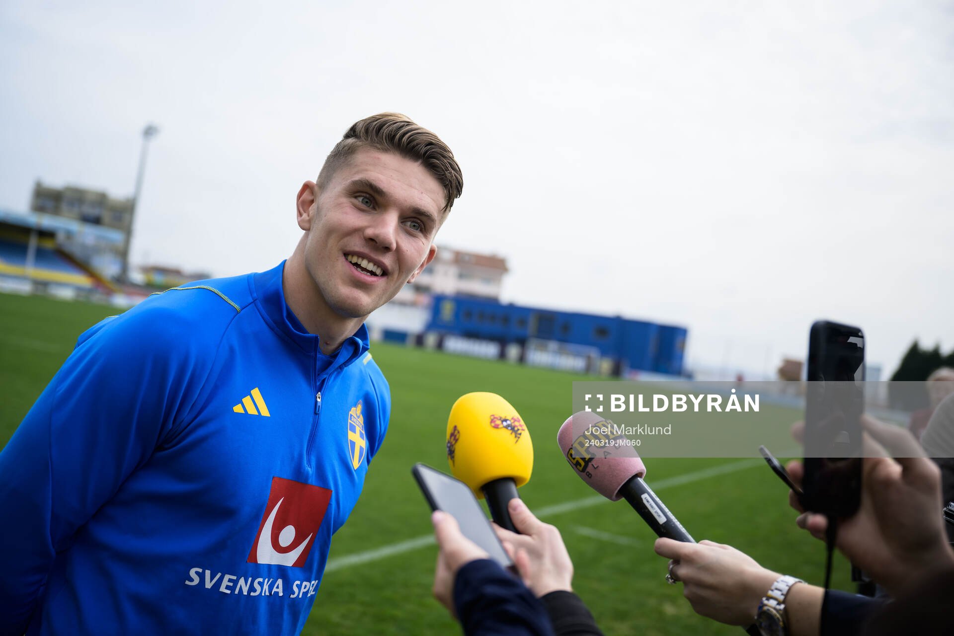 Viktor Gyökeres of the Swedish men's national football team