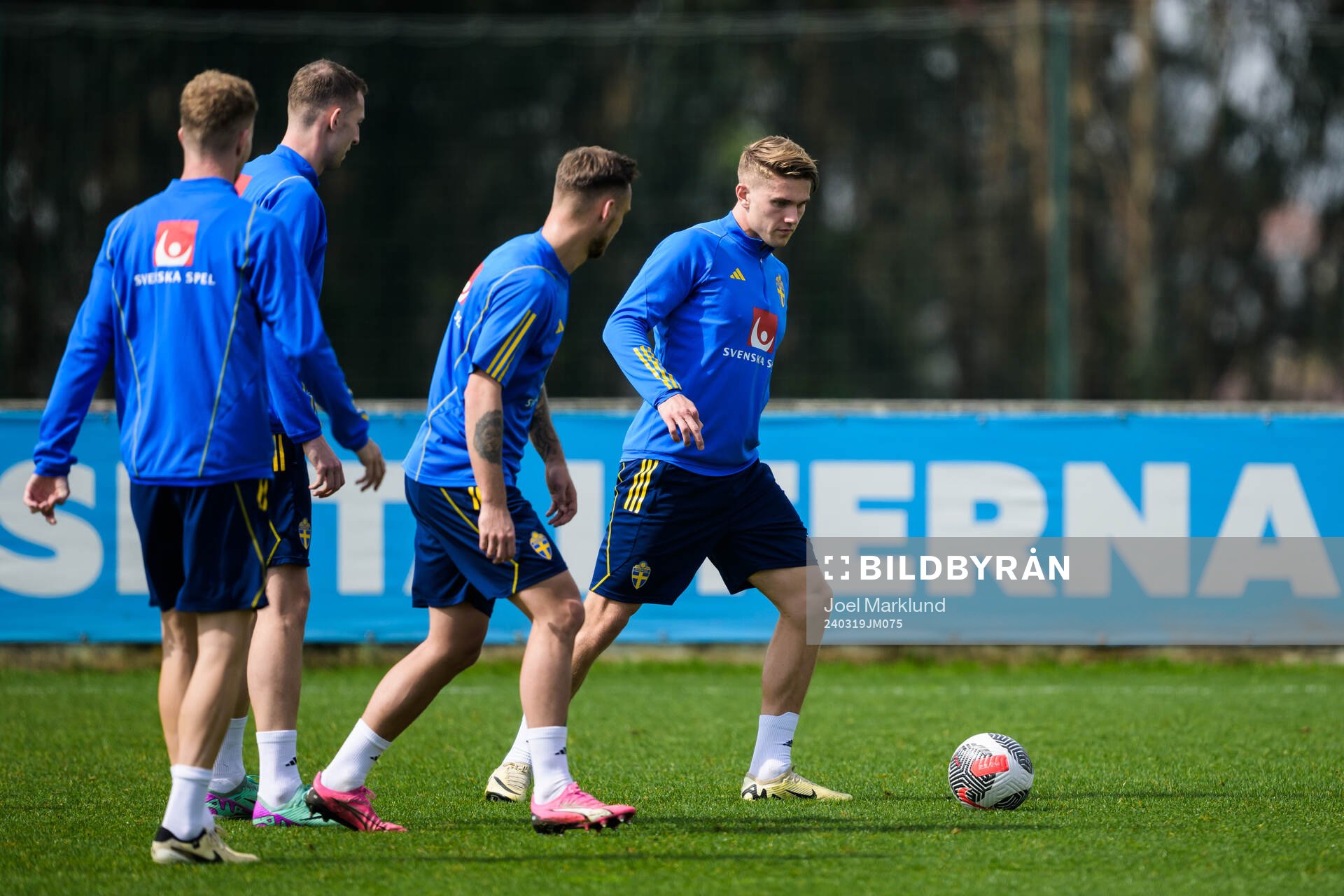 Viktor Gyökeres of the Swedish men's national football team