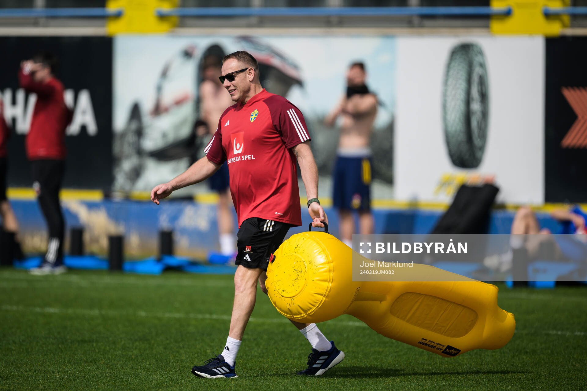 Stefan Dejemyr, head of security of the Swedish men's