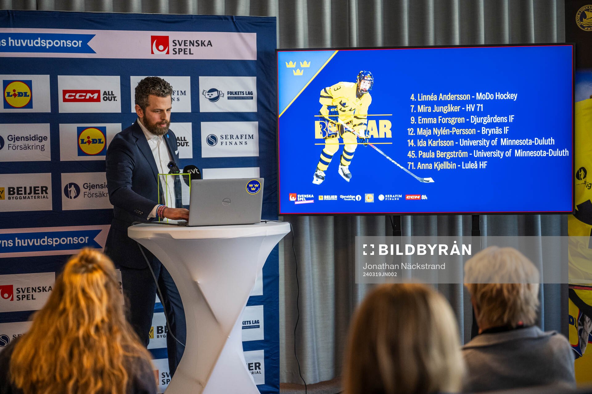 Ulf Lundberg, Head Coach of Sweden’s women national Ice