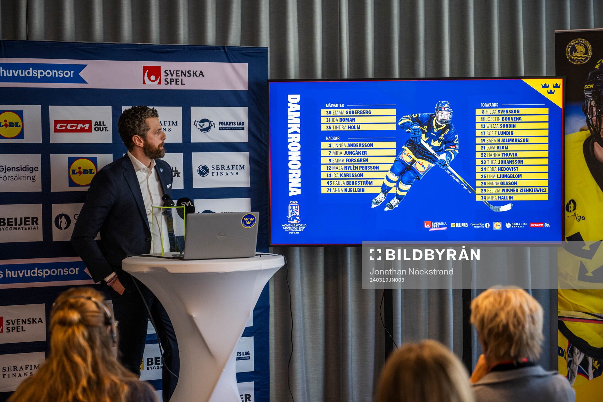 Ulf Lundberg, Head Coach of Sweden’s women national Ice