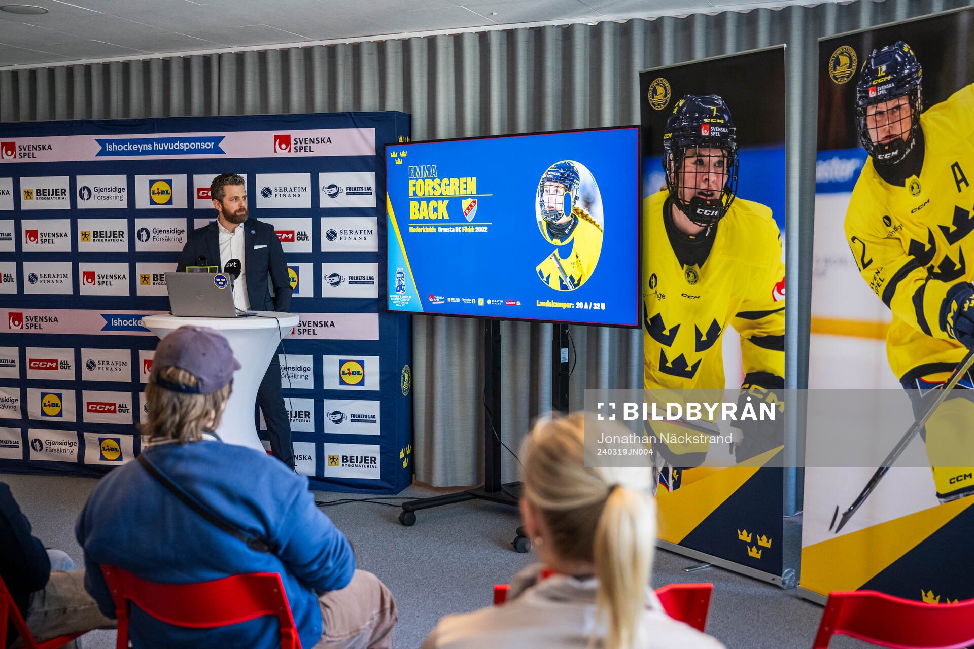 Ulf Lundberg, Head Coach of Sweden’s women national Ice