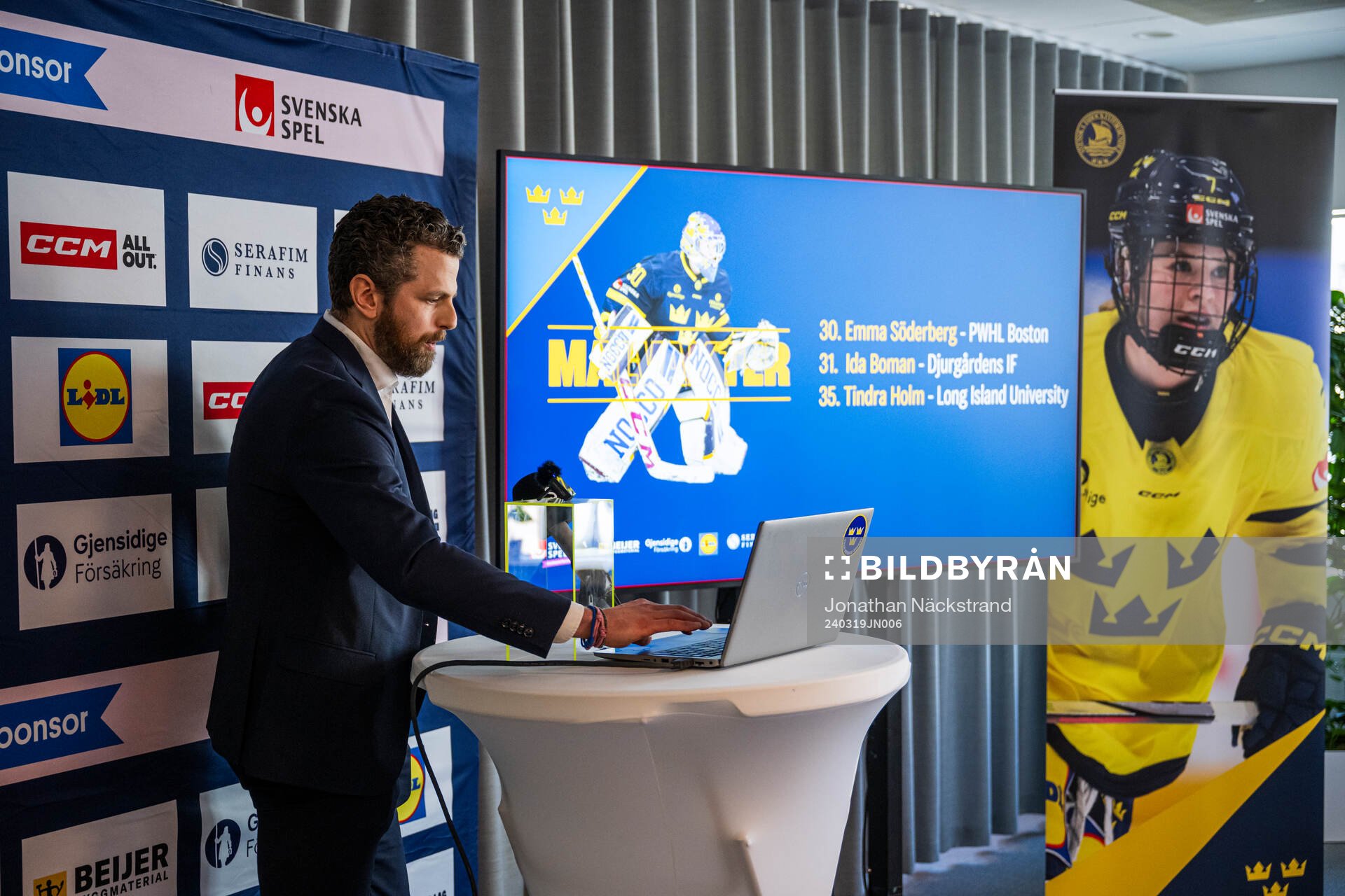 Ulf Lundberg, Head Coach of Sweden’s women national Ice