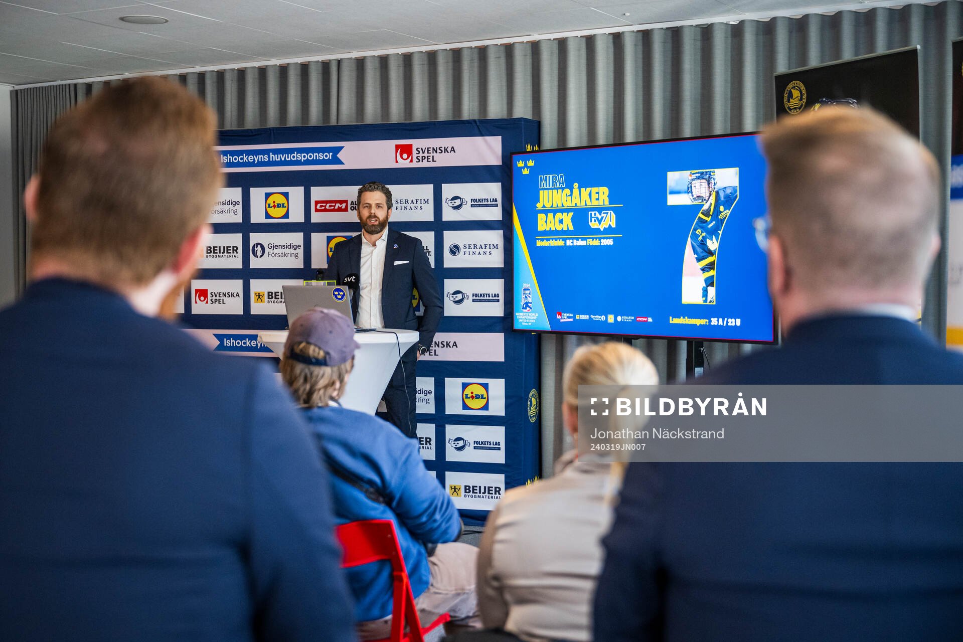 Ulf Lundberg, Head Coach of Sweden’s women national Ice