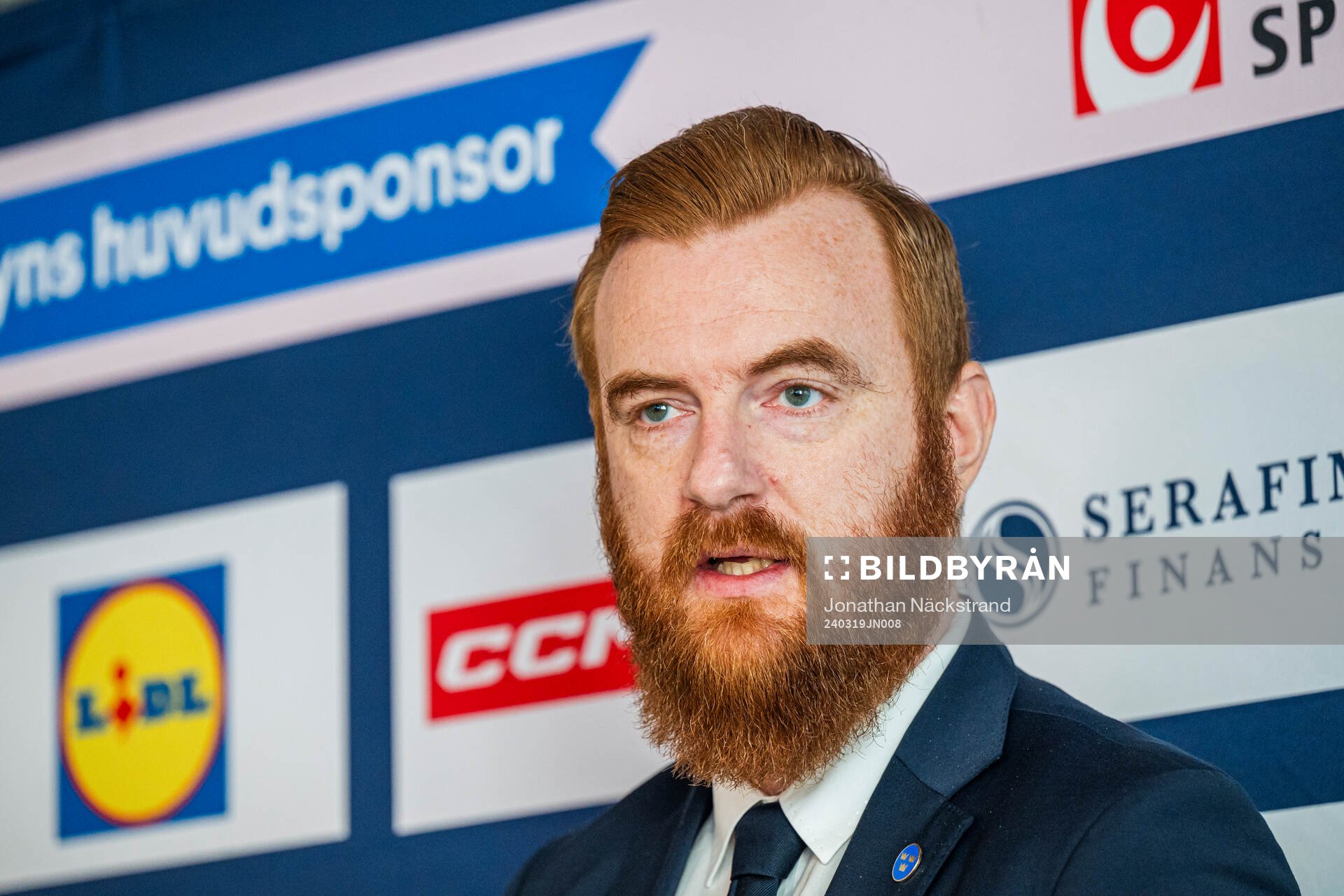 General Manager Anders Lundberg of Sweden’s women