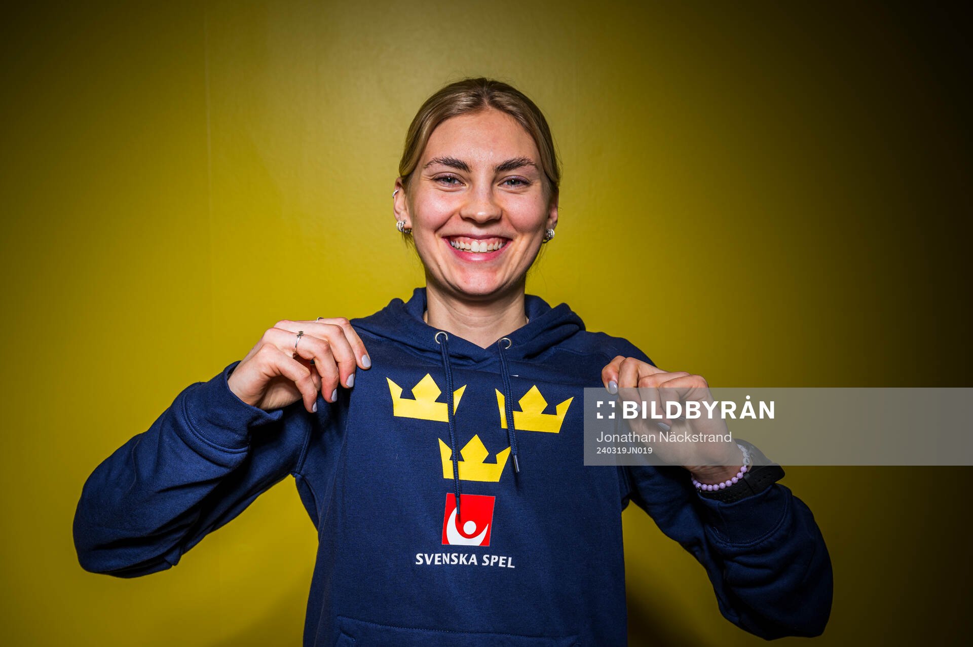 Goaltender Ida Boman of Sweden’s women national Ice