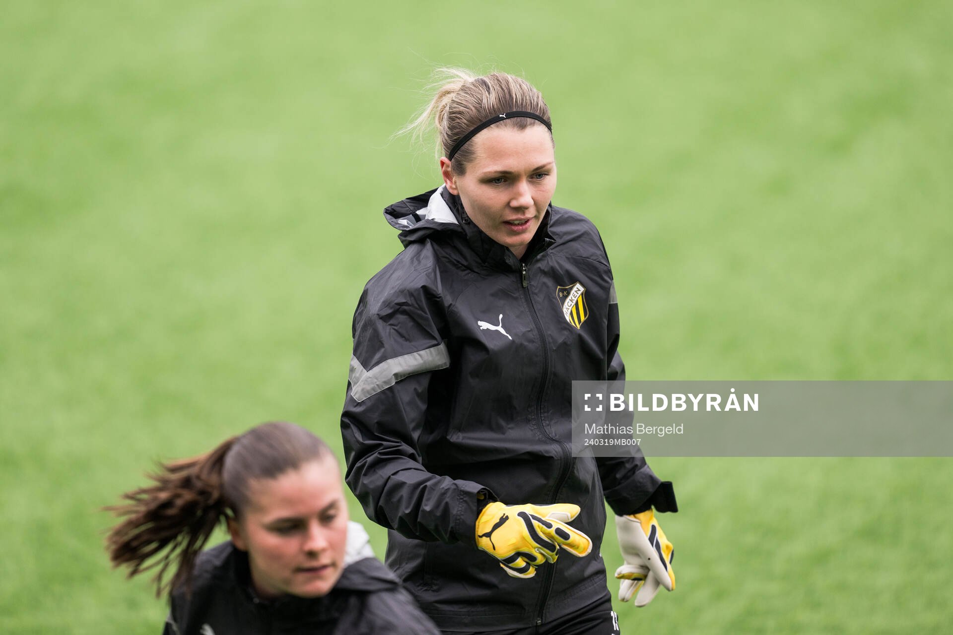Goalkeeper Jennifer Falk of Häcken