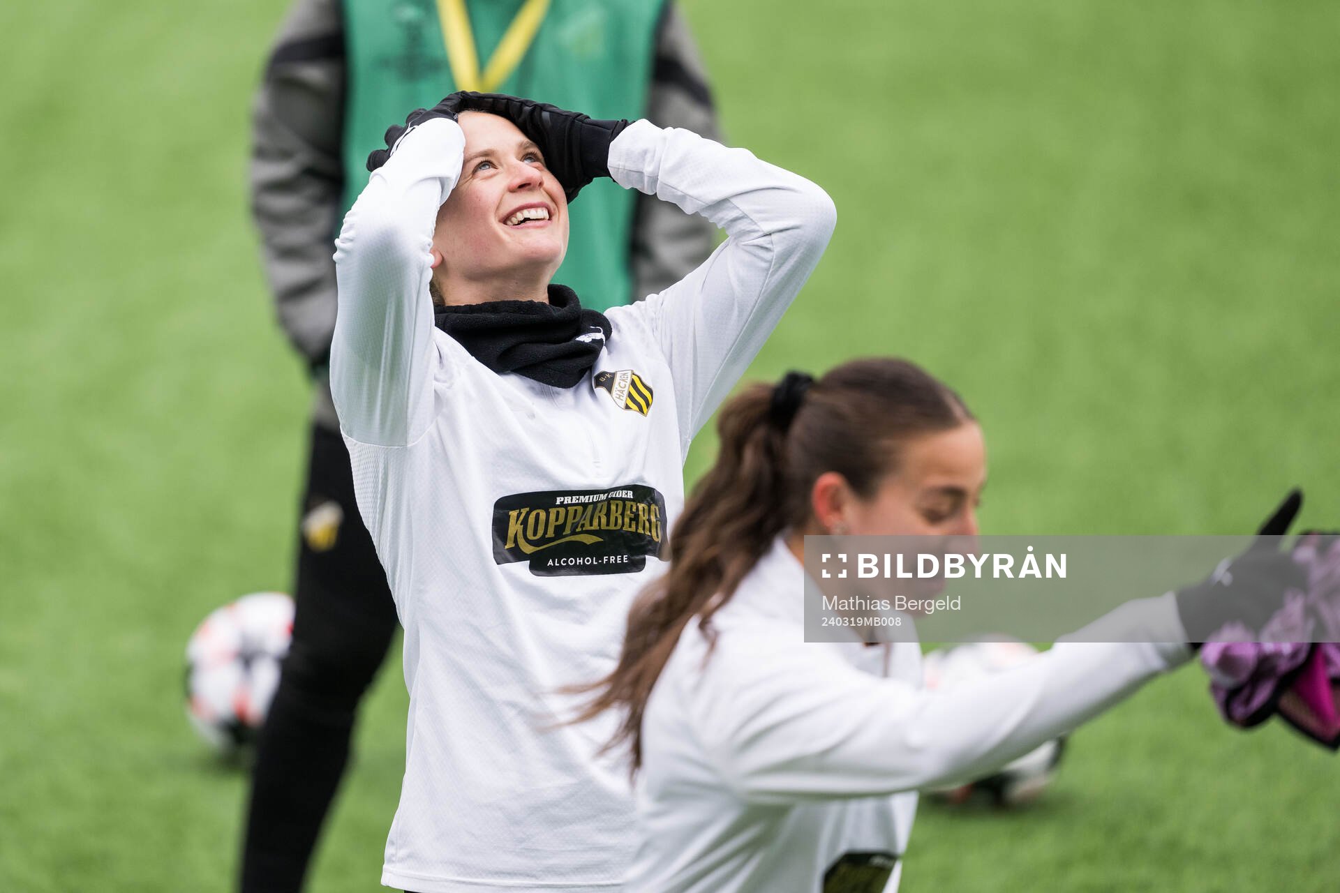 Filippa Curmark and Rusul Rosa Kafaji of Häcken