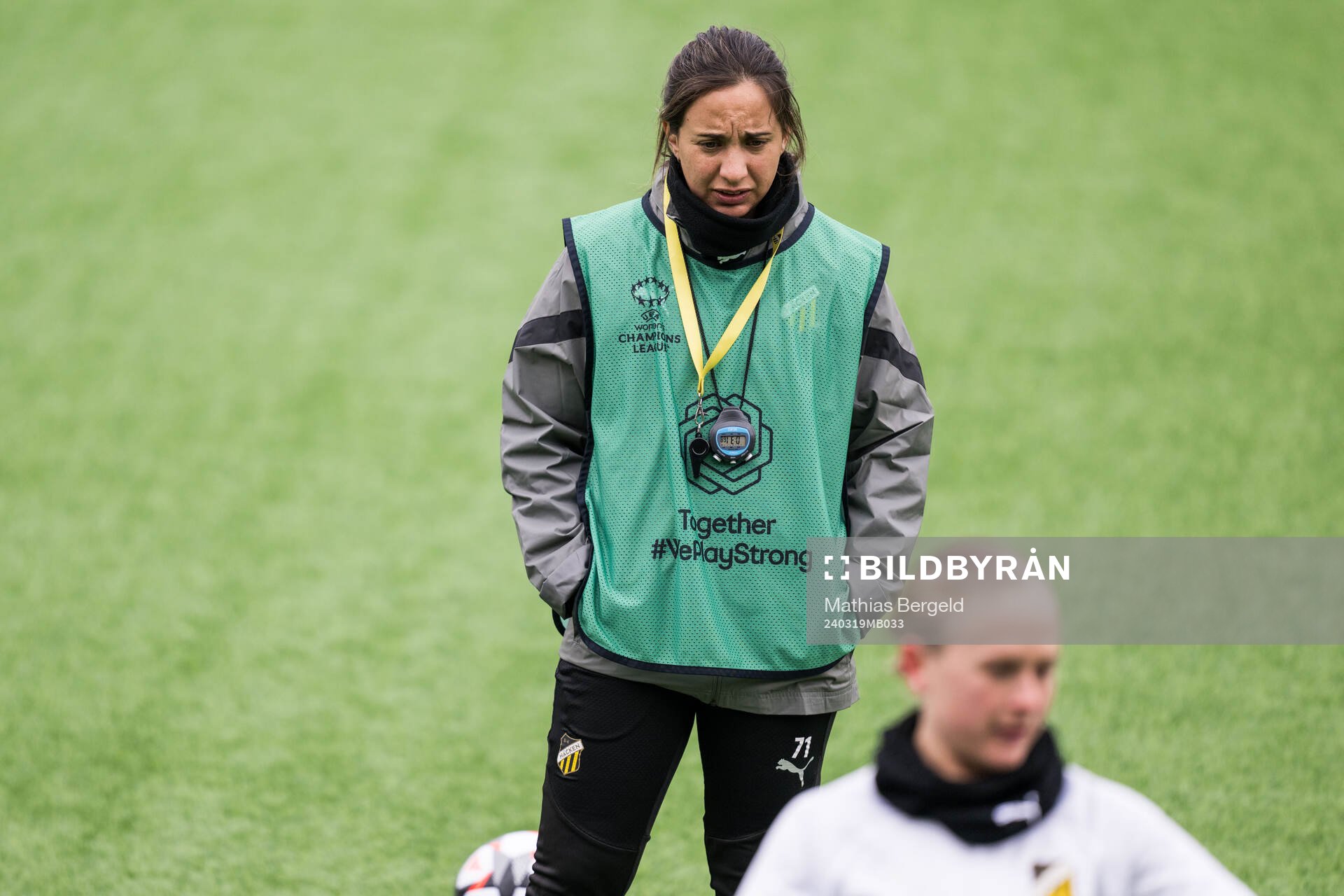 Assistant coach Bri Campos of Häcken