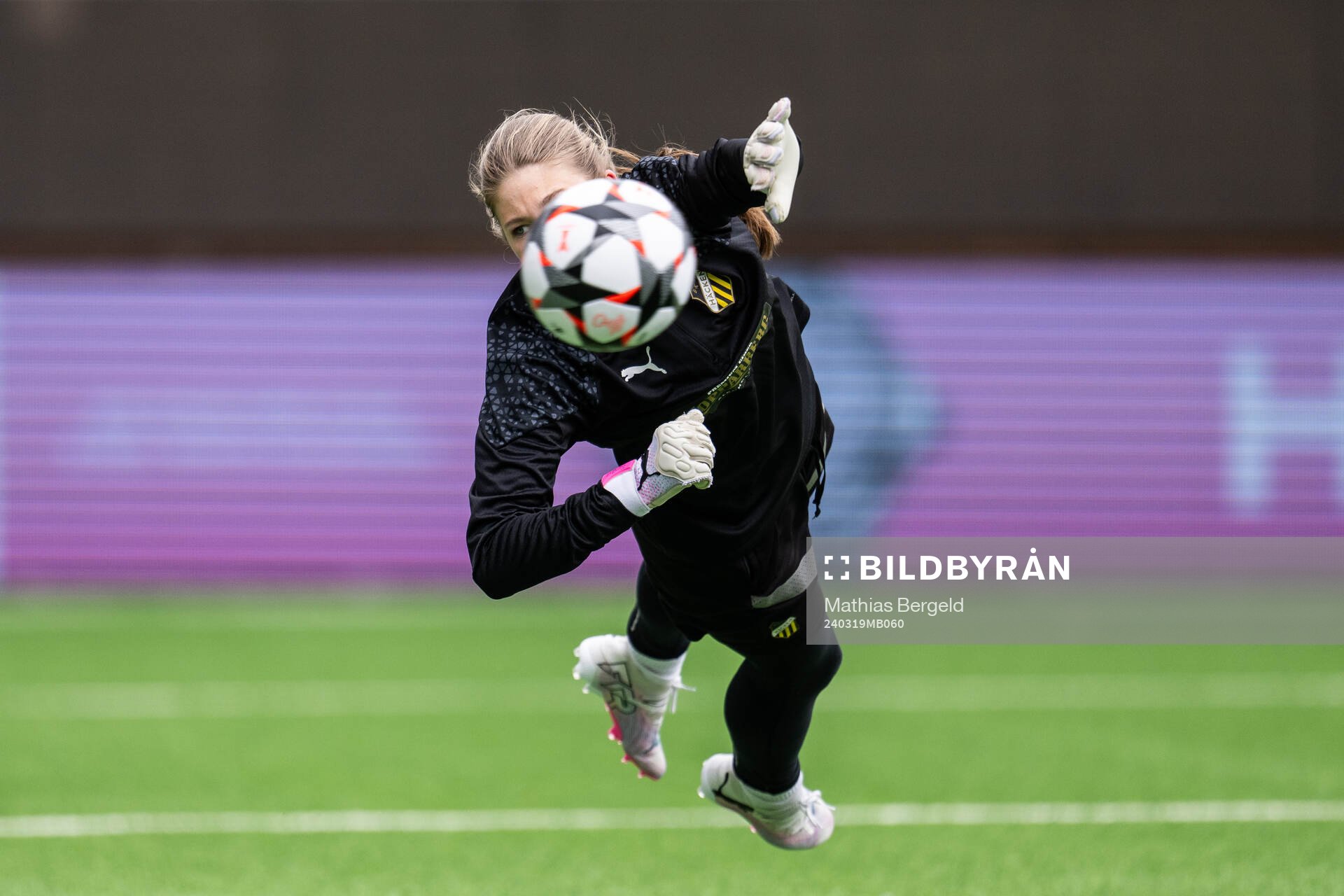 Goalkeeper Vilda Nyström of Häcken
