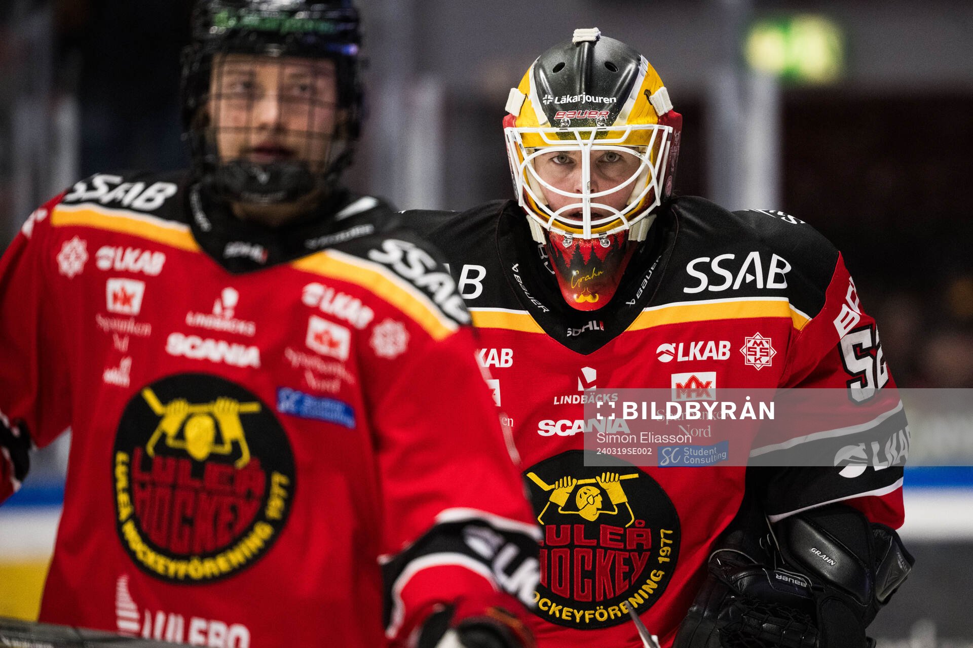 Luleås målvakt Sara Grahn