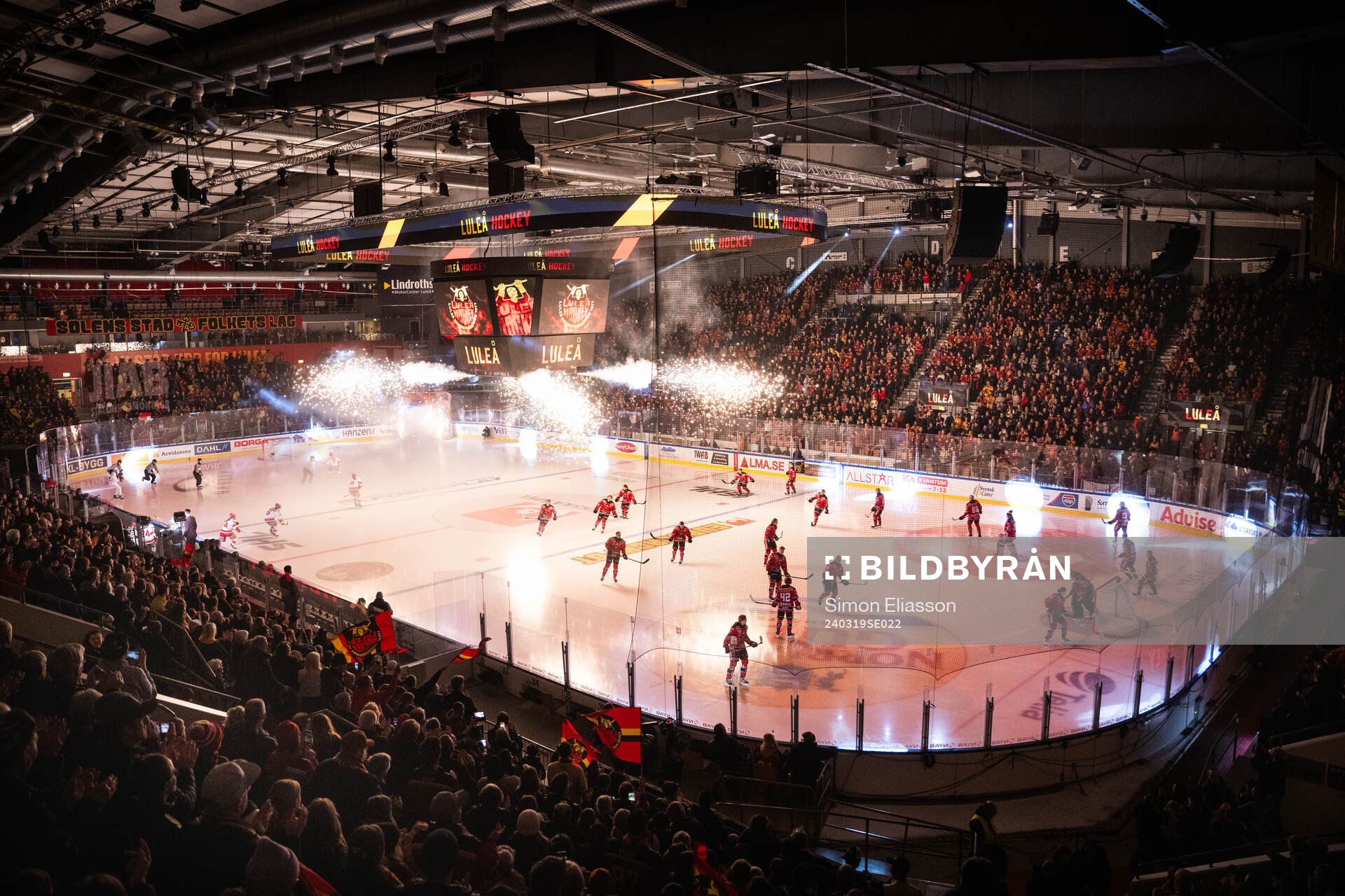 Coop Norrbotten arena interiör