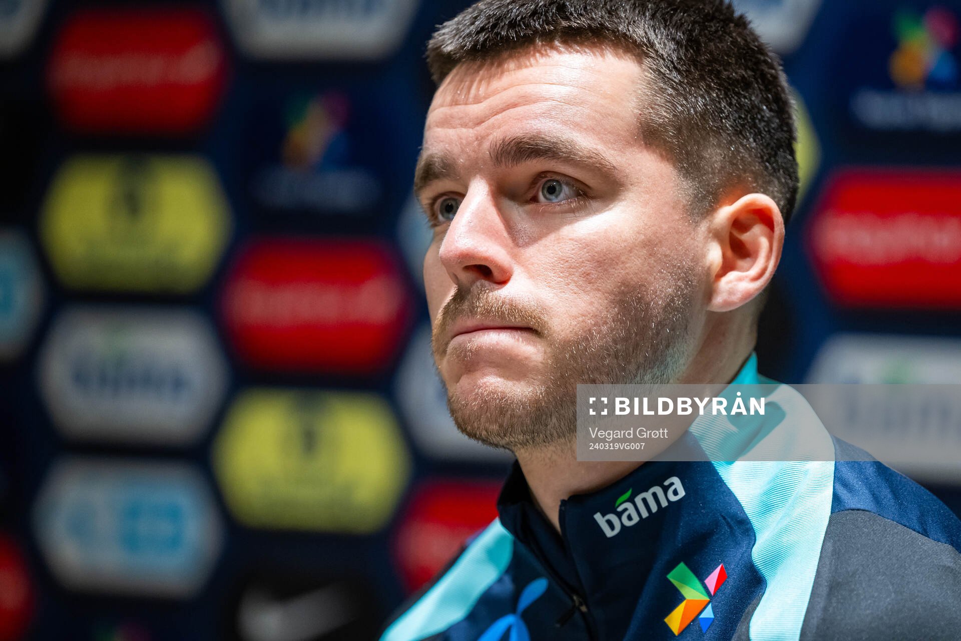 Hugo Vetlesen of the Norwegian national football team