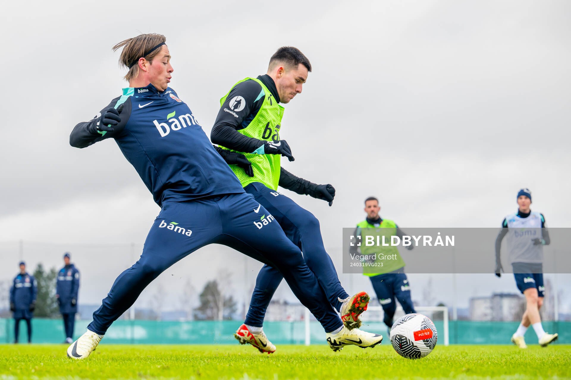 Patrick Berg and Hugo Vetlesen of the Norwegian national