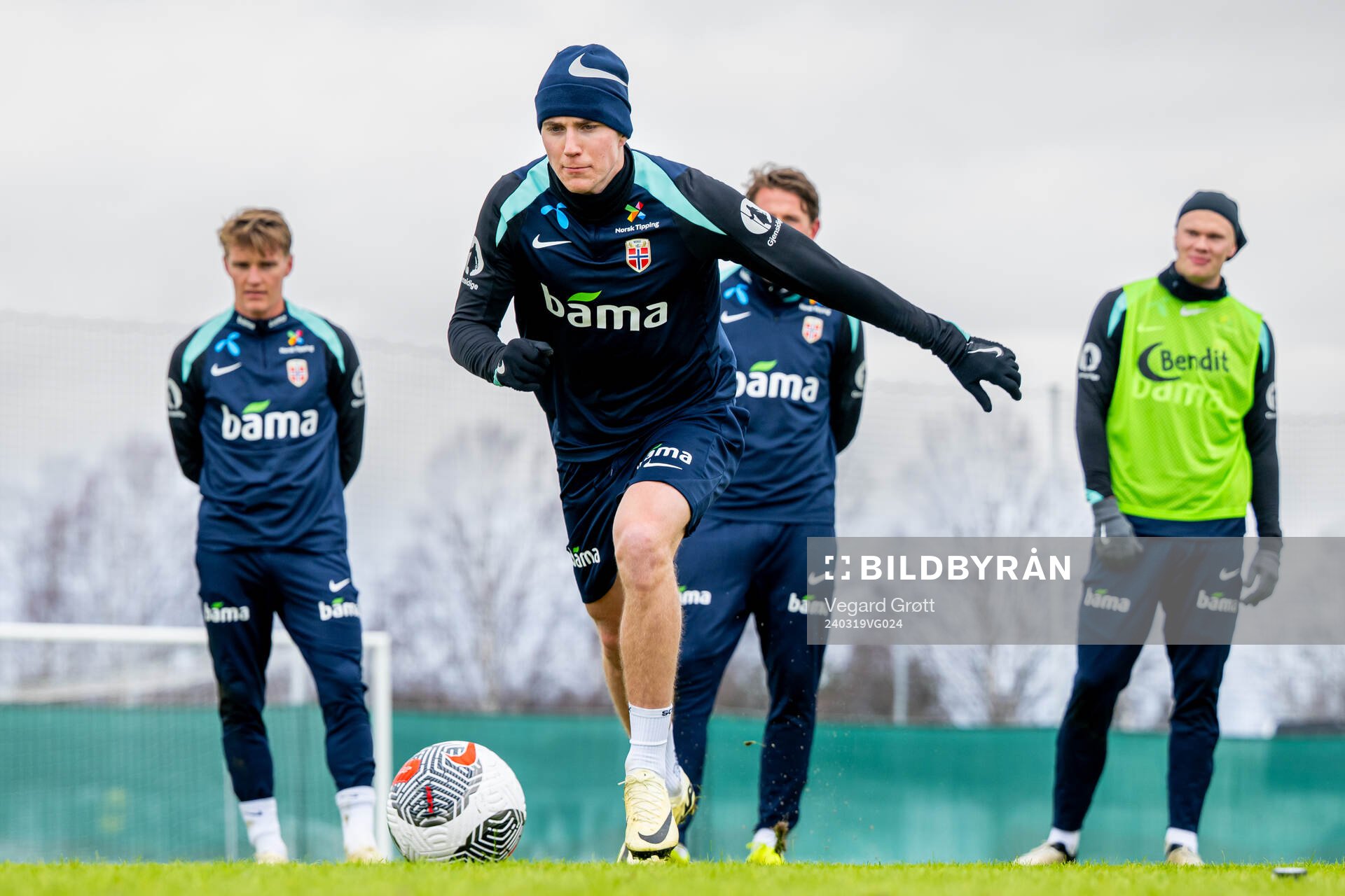 Kristian Thorstvedt of the Norwegian national football team