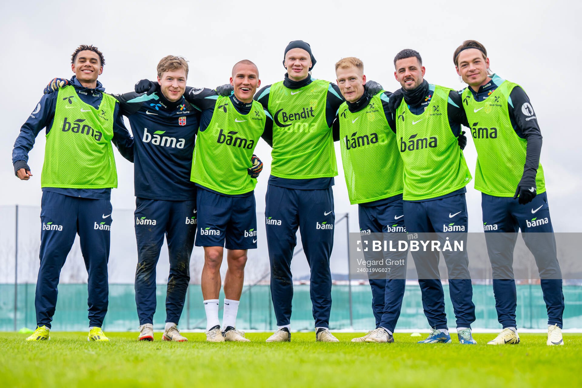 Antonio Nusa, goalkeeper Mathias Dyngeland, Leo Skiri
