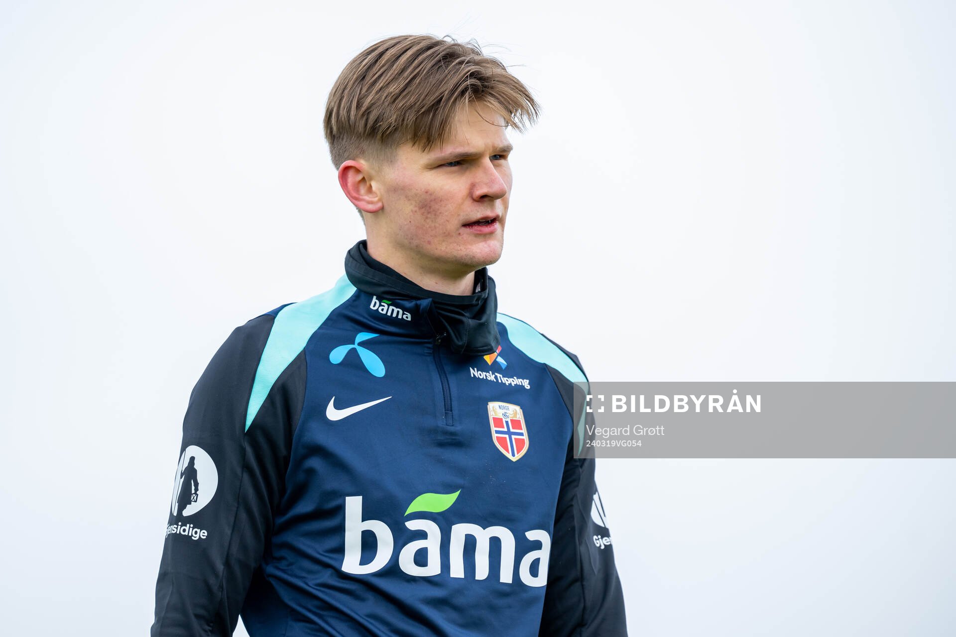 David Møller Wolfe of the Norwegian national football team