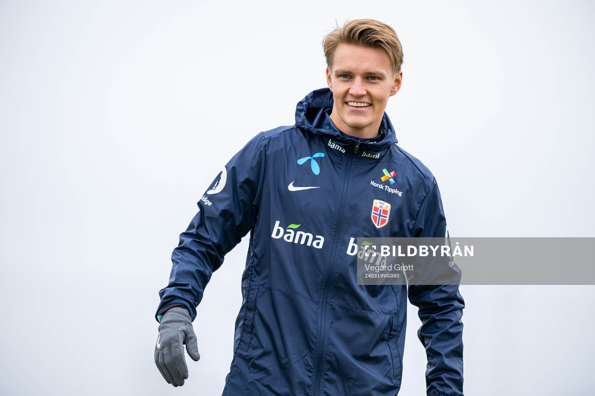 Martin Ødegaard of the Norwegian national football team