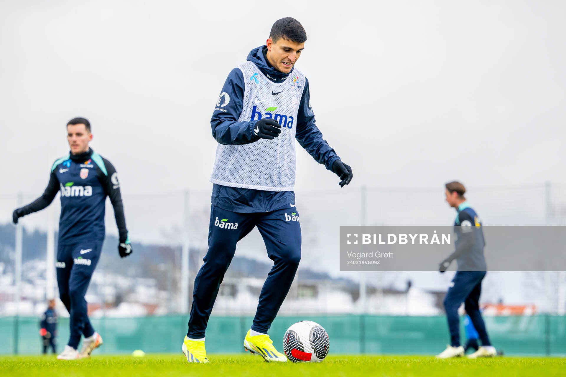 Mohamed Elyounoussi of the Norwegian national football team