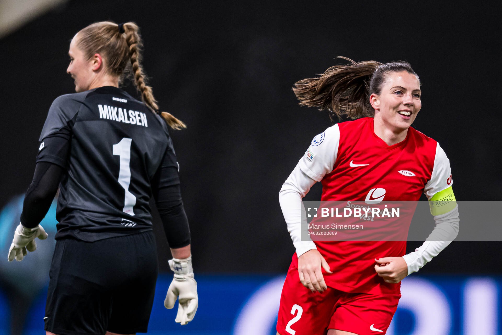 Cecilie Kvamme of Brann
