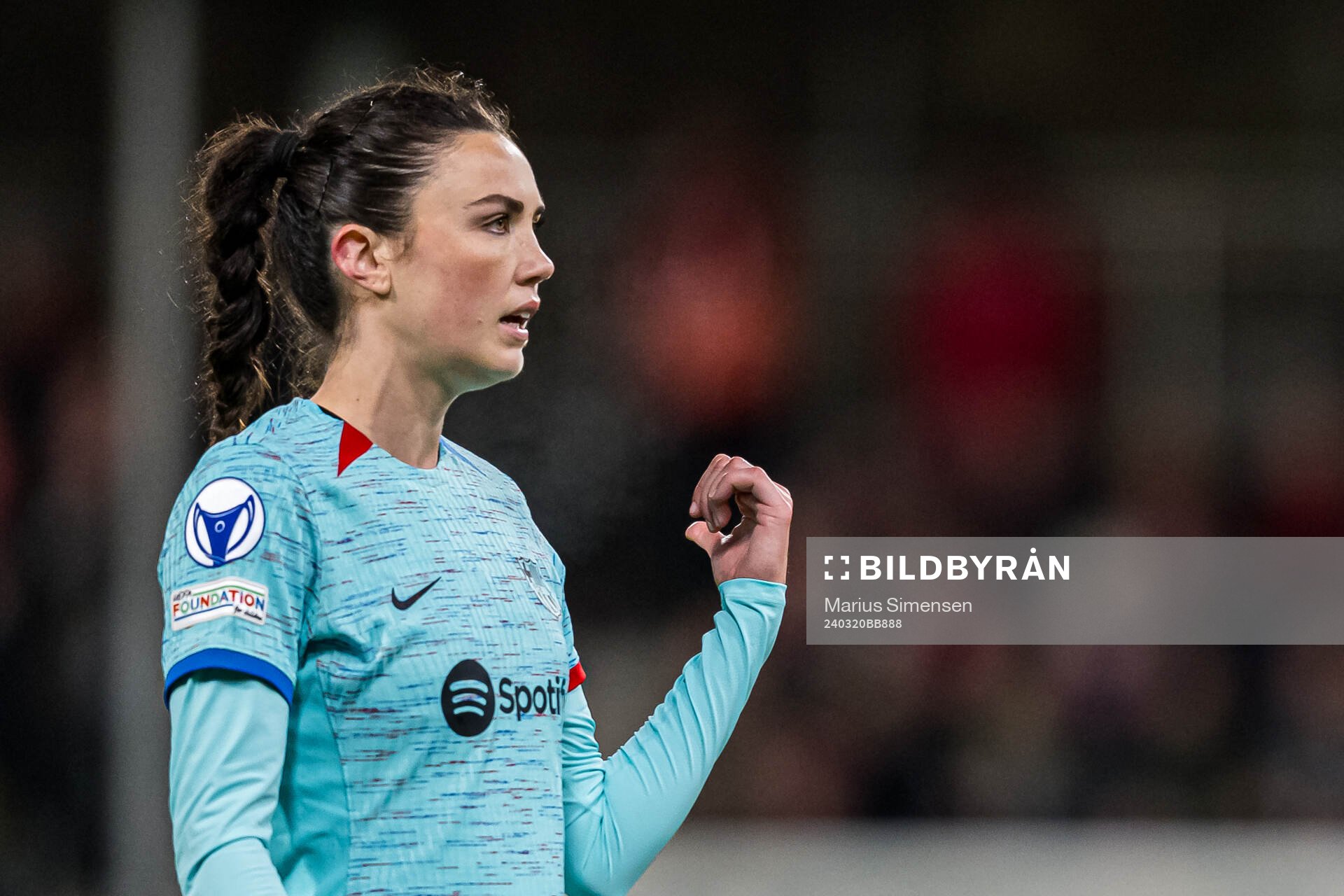 Ingrid Syrstad Engen of Barcelona