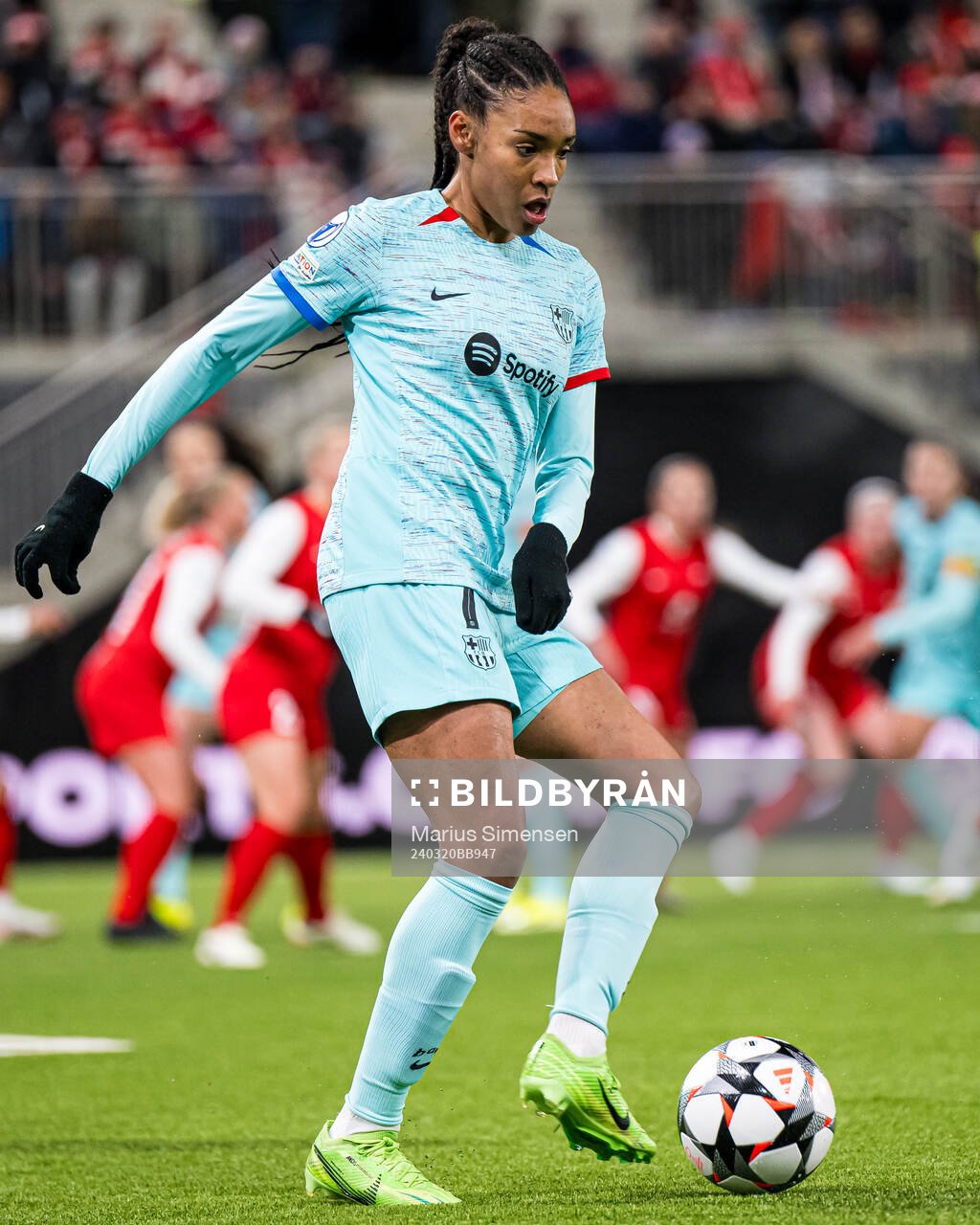 Salma Paralluelo of Barcelona