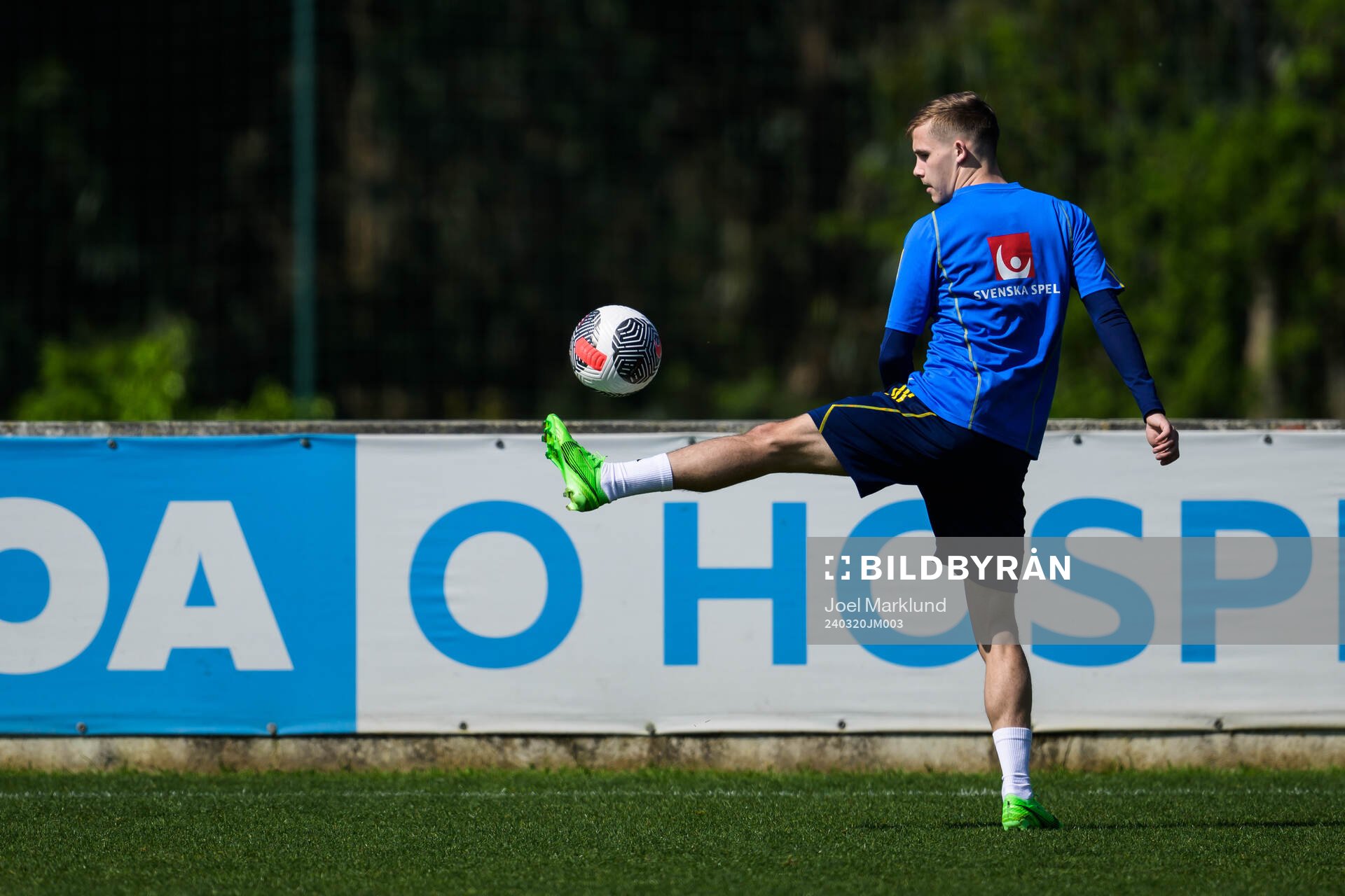 Jacob Ondrejka of the Swedish men's national football team