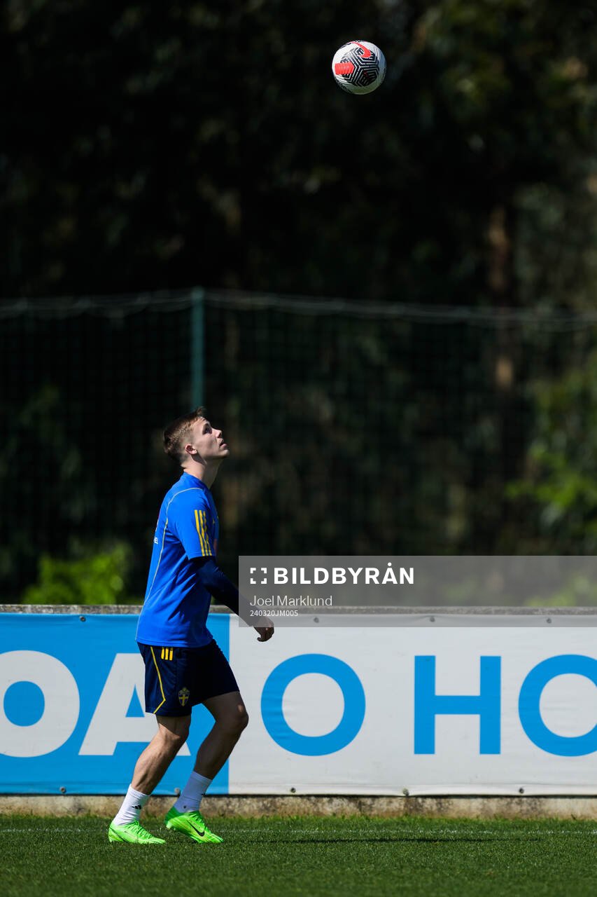 Jacob Ondrejka of the Swedish men's national football team