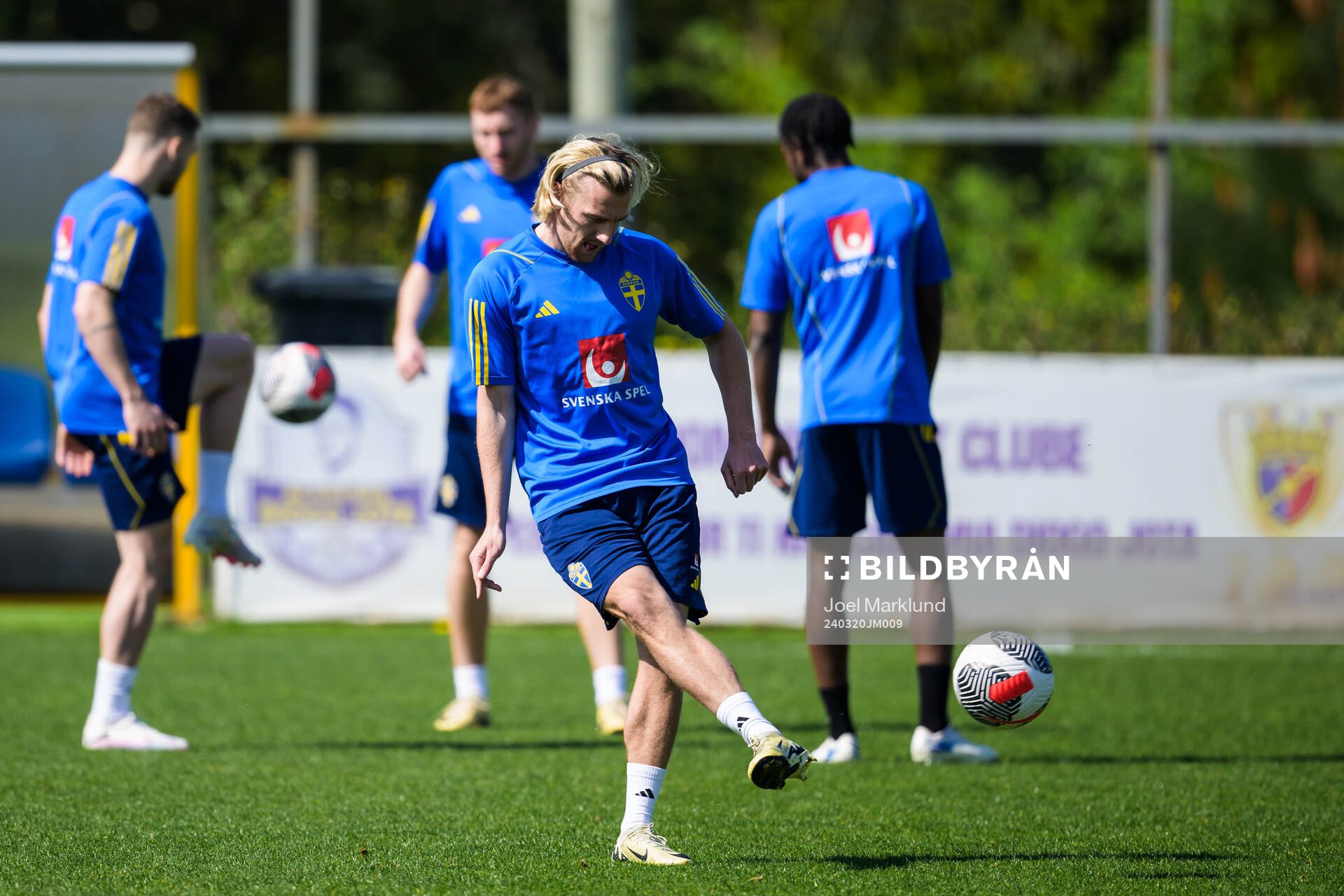 Emil Forsberg of the Swedish men's national football team
