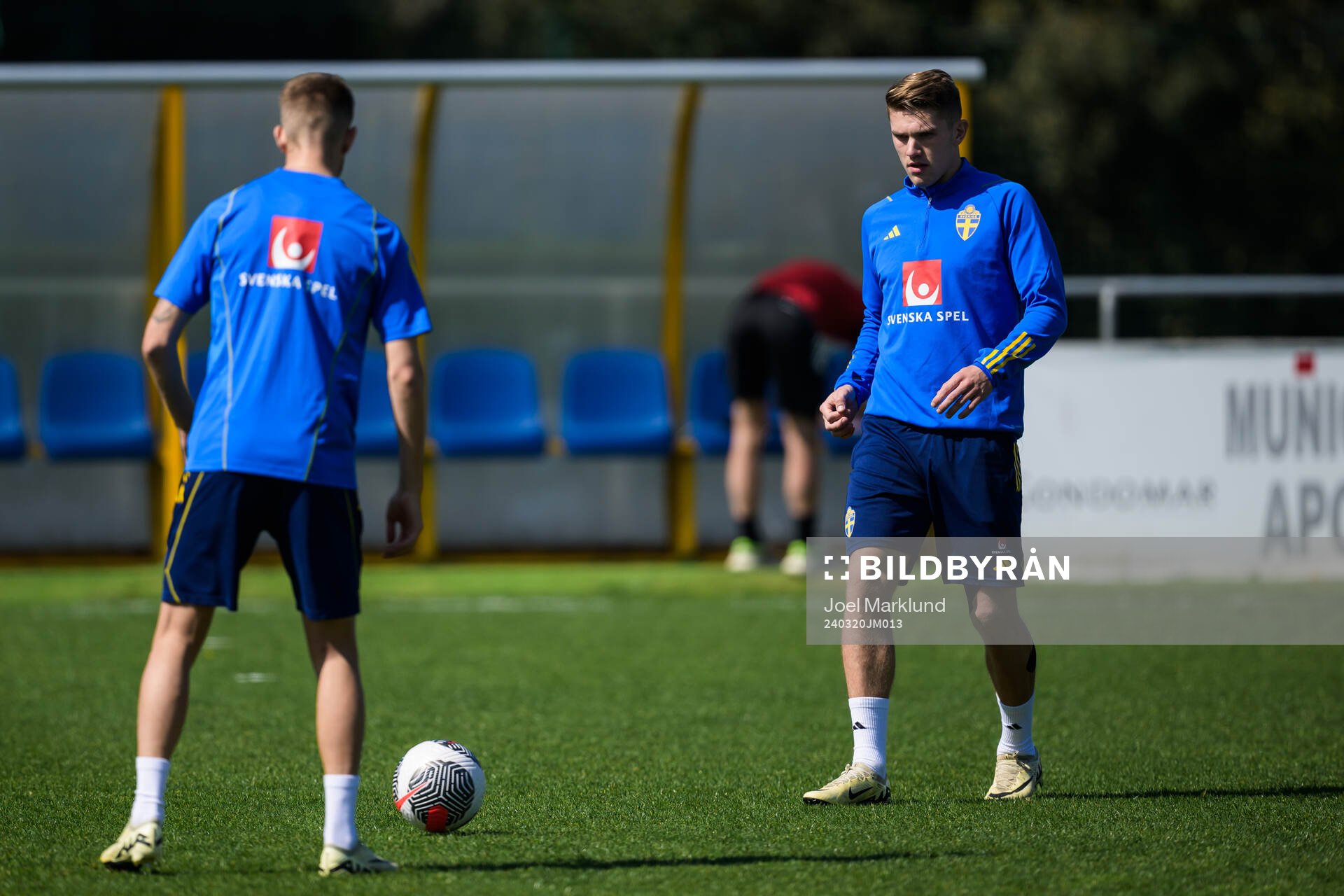 Viktor Gyökeres of the Swedish men's national football team