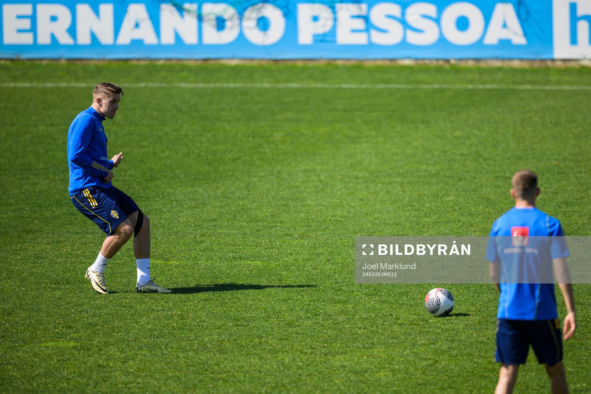 Viktor Gyökeres of the Swedish men's national football team