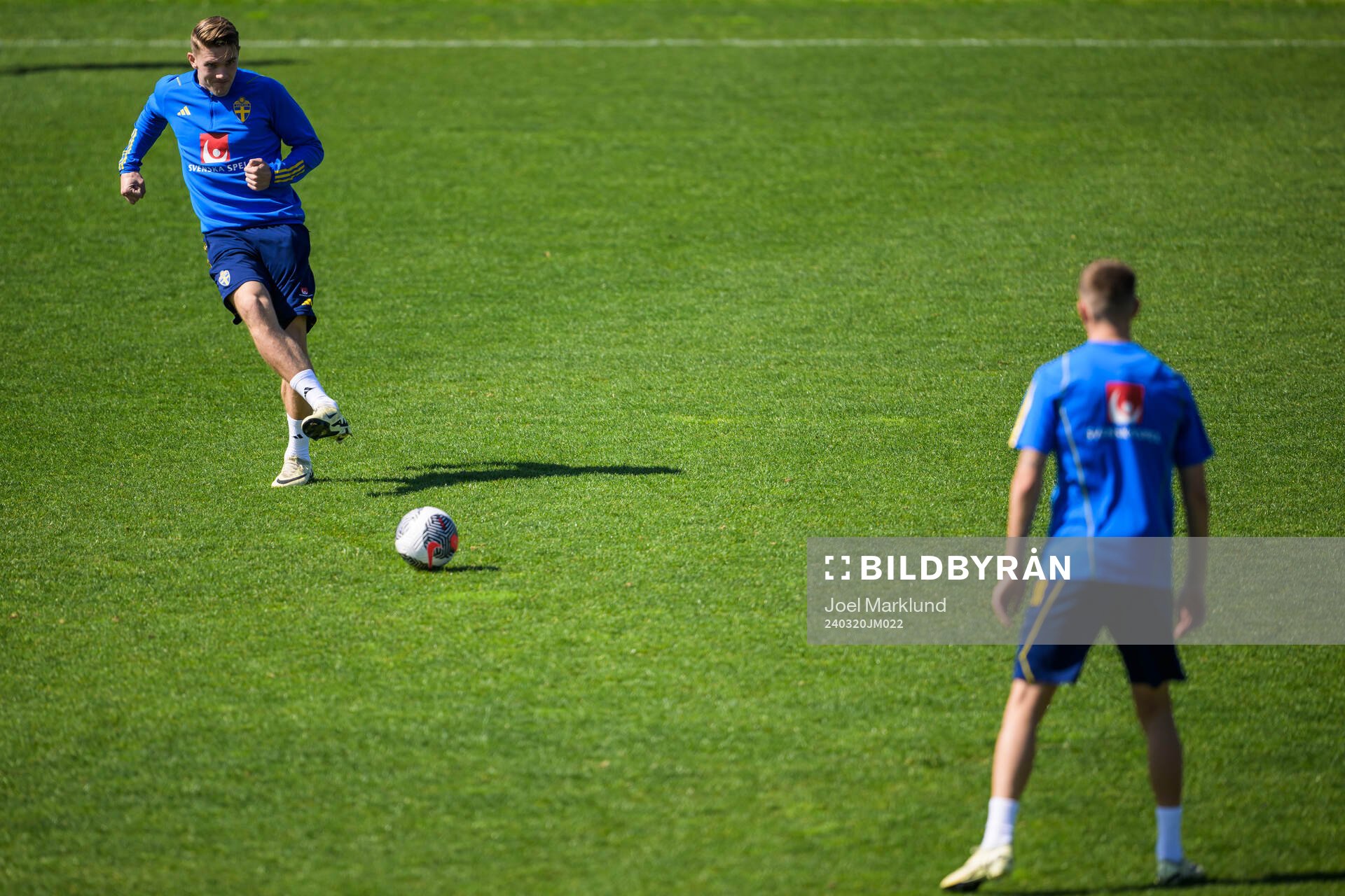 Viktor Gyökeres of the Swedish men's national football team