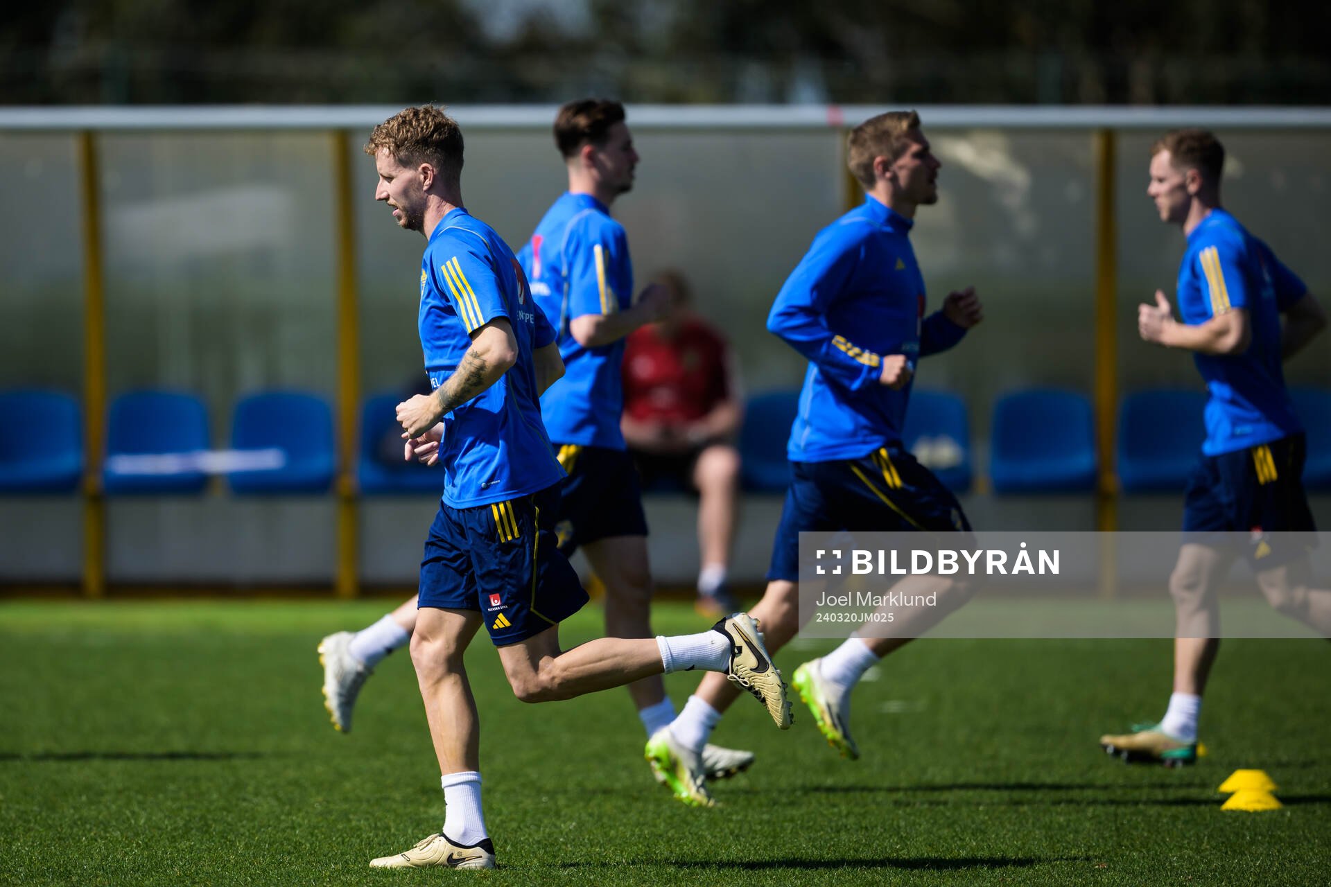 Samuel Gustafson of the Swedish men's national football team
