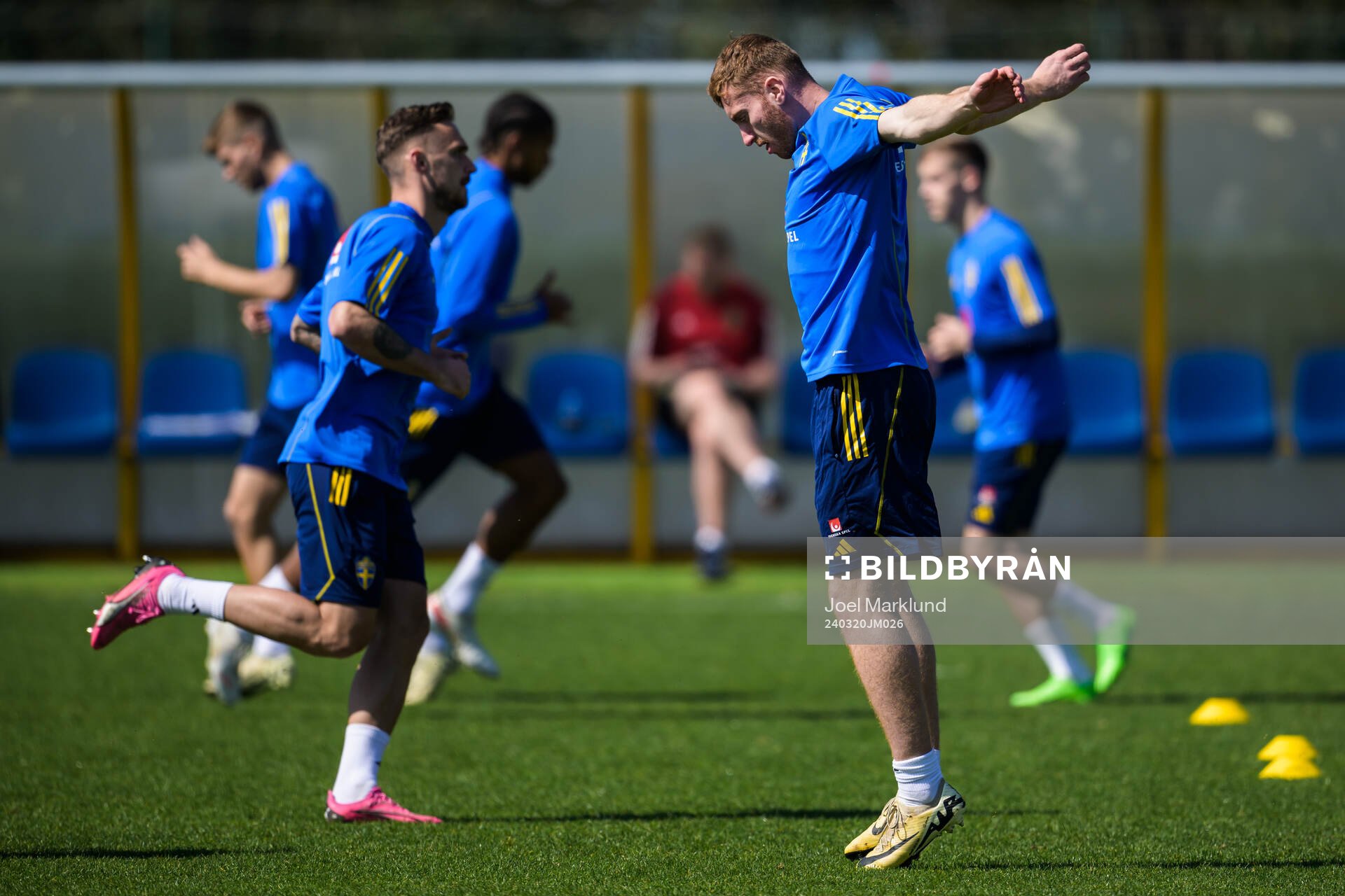 Dejan Kulusevski of the Swedish men's national football team