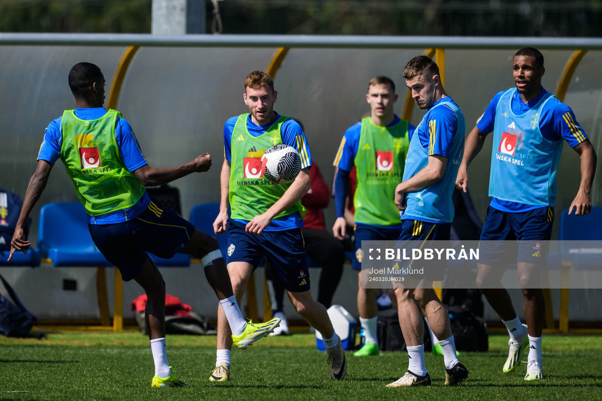 Alexander Isak, Dejan Kulusevski, Mattias Svanberg and Isak