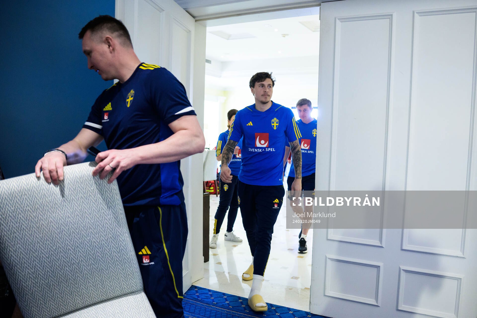 Victor Nilsson Lindelöf of the Swedish men's national