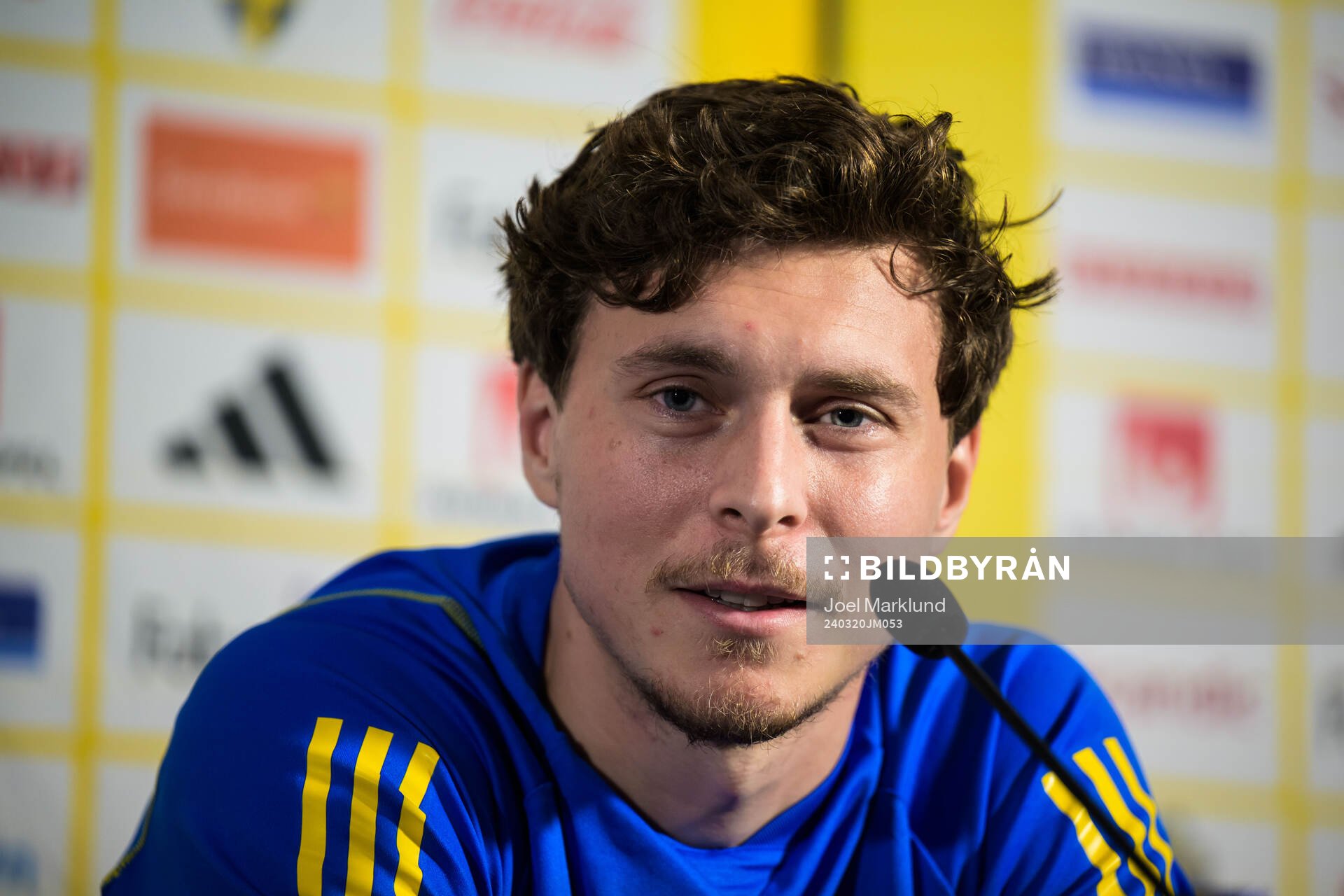 Victor Nilsson Lindelöf of the Swedish men's national