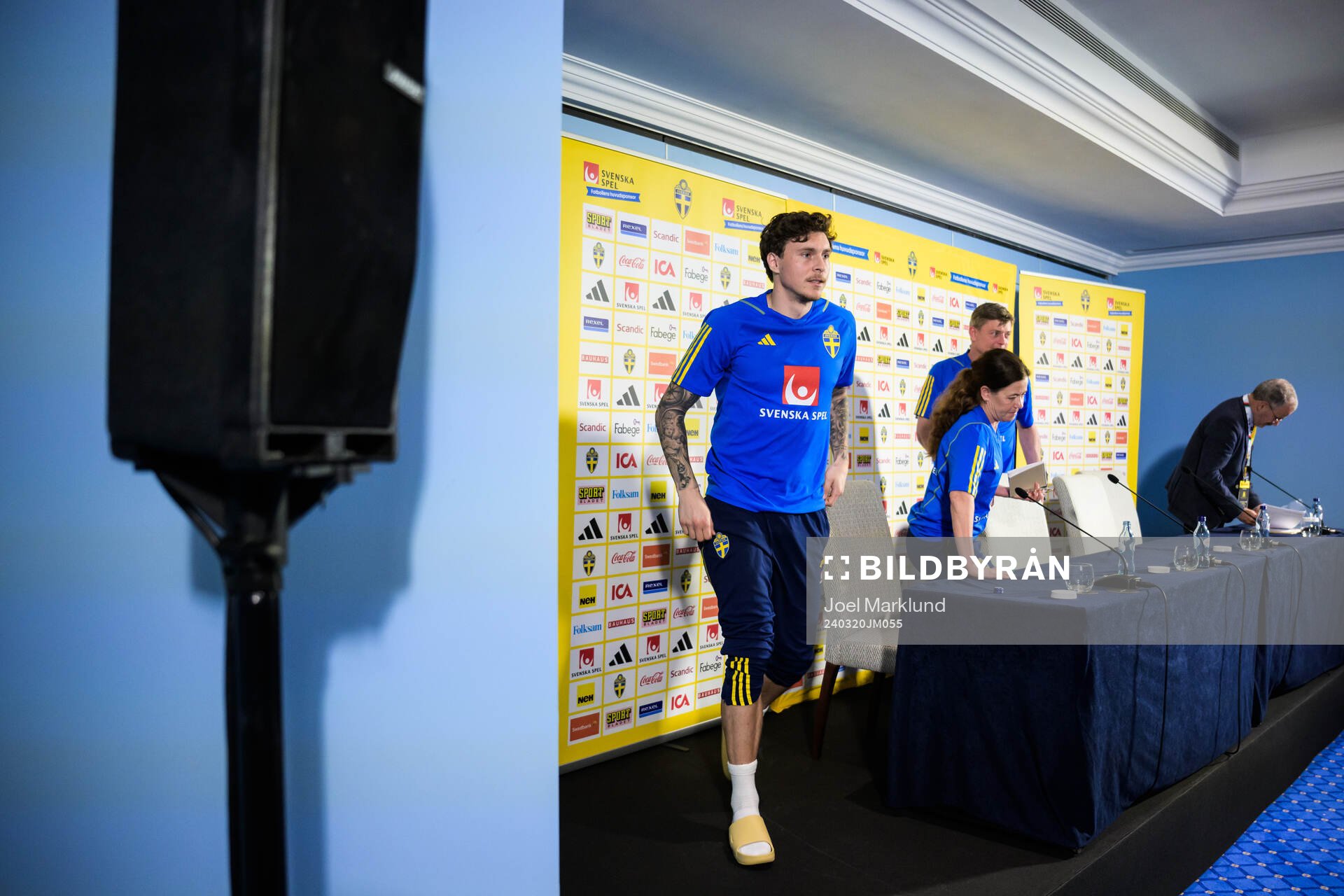 Victor Nilsson Lindelöf of the Swedish men's national