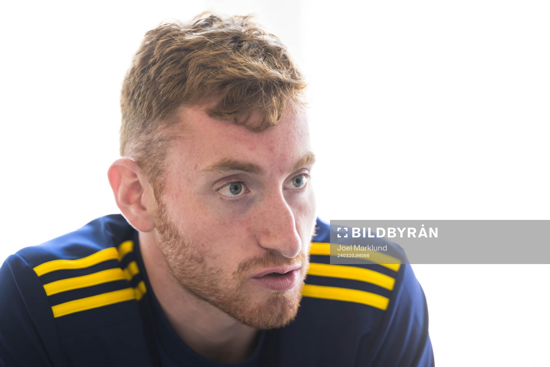 Dejan Kulusevski of the Swedish men's national football team