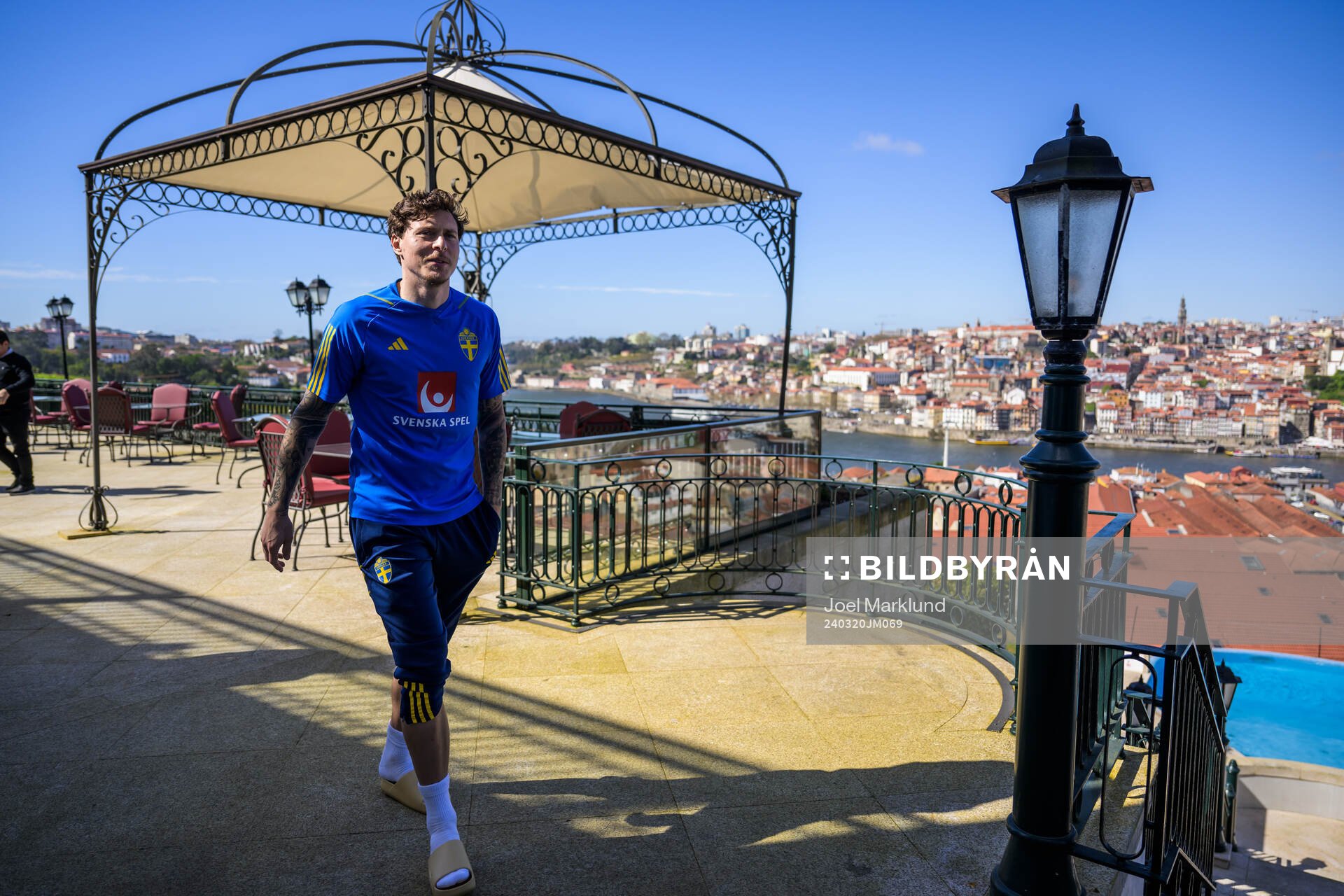 Victor Nilsson Lindelöf of the Swedish men's national