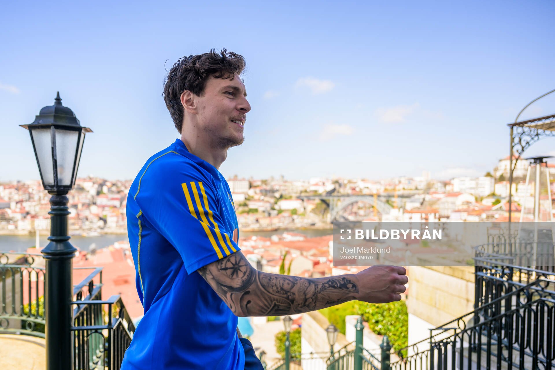 Victor Nilsson Lindelöf of the Swedish men's national
