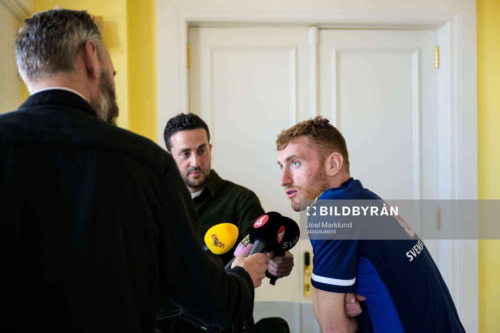 Dejan Kulusevski of the Swedish men's national football team