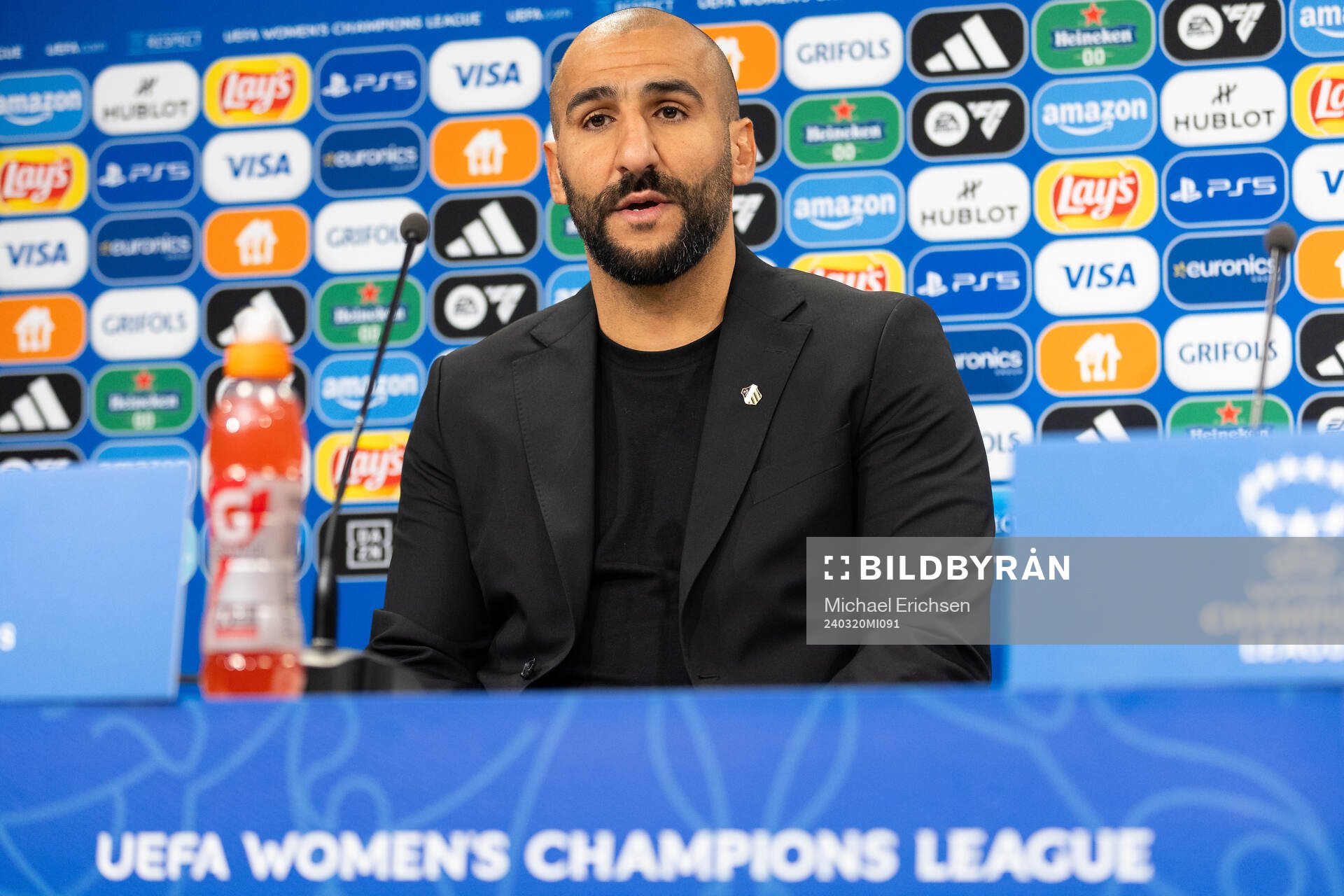 Head coach Mak Lind of Häcken