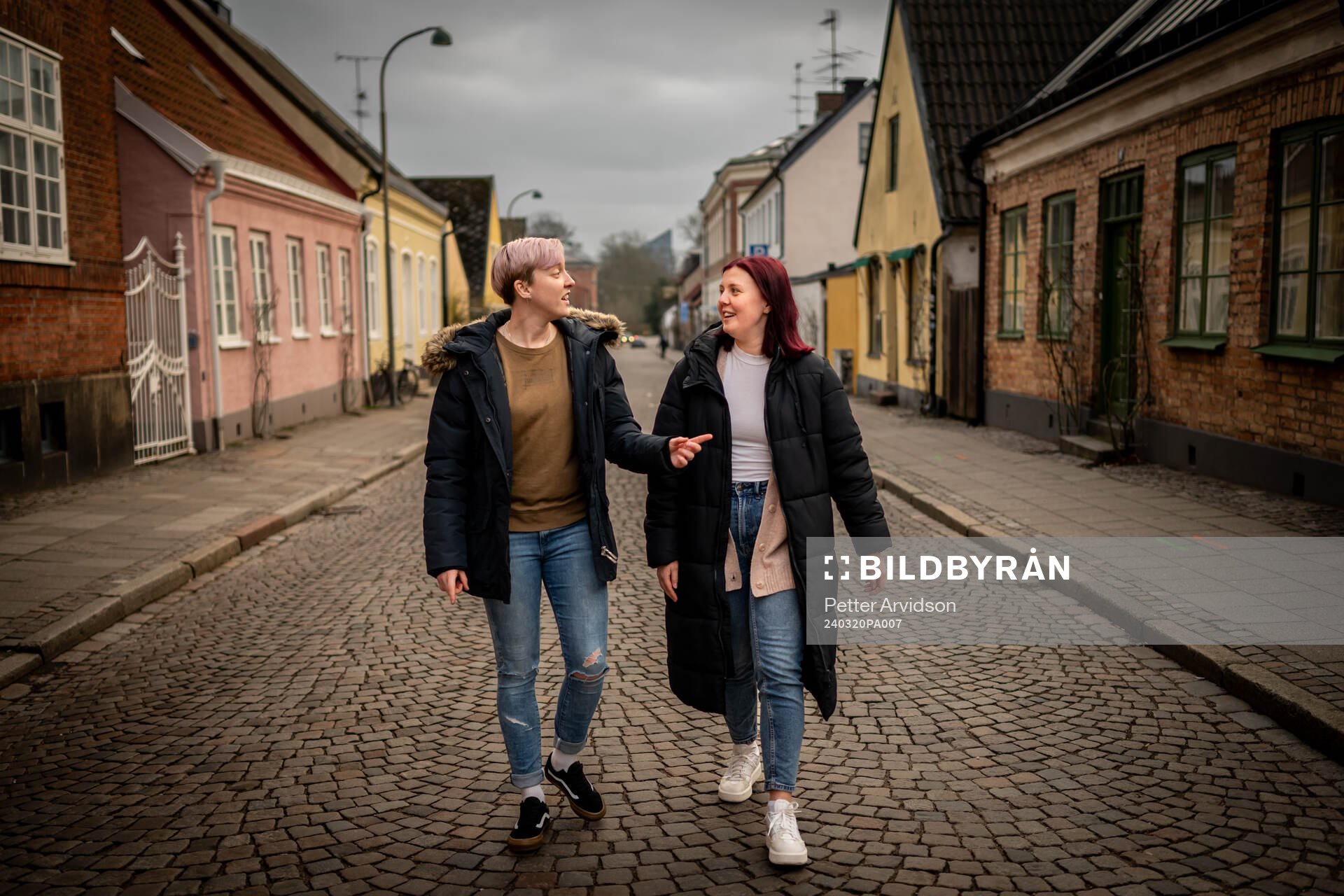 Sacha Micha och Agnes Nilsson