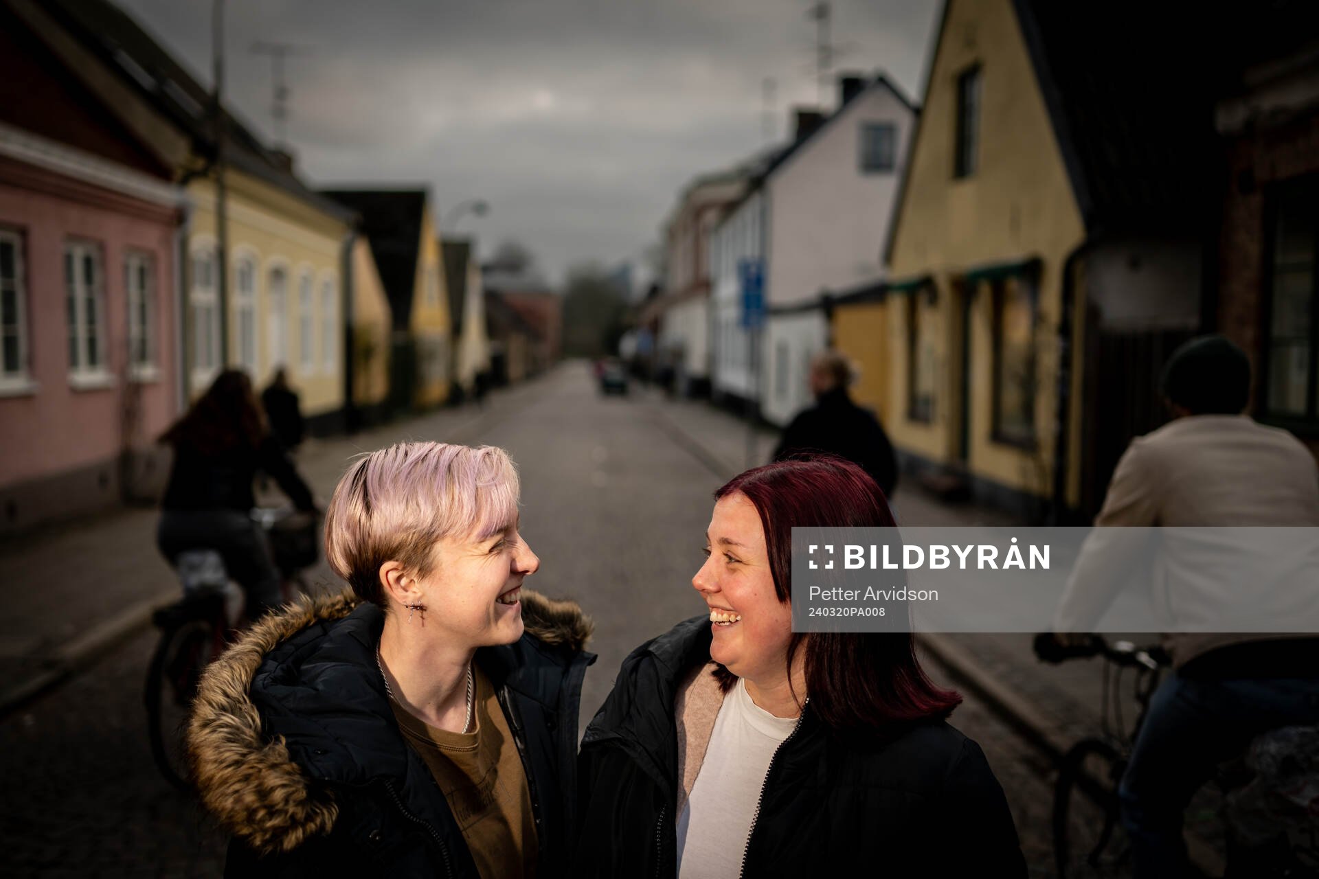 Sacha Micha och Agnes Nilsson